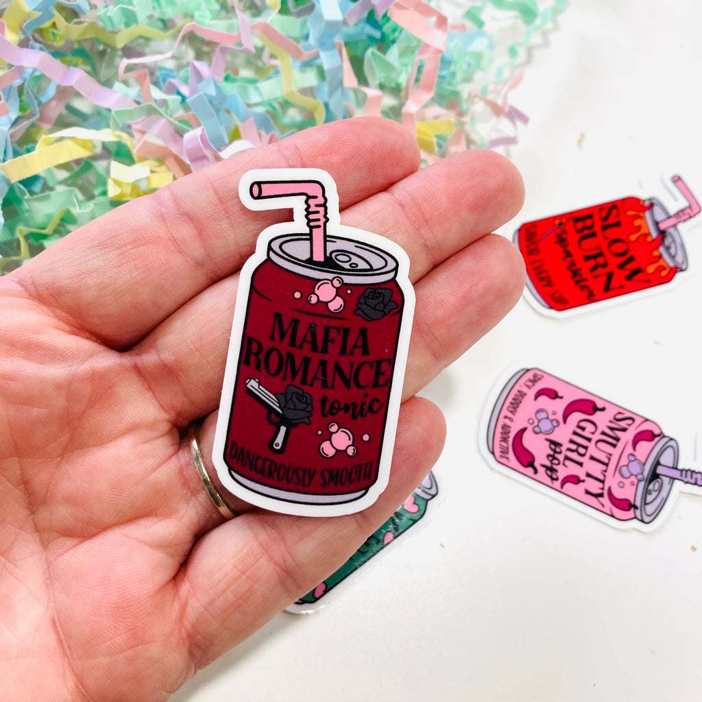 Smutty Girl Soda Pop Can - Die Cut Sticker