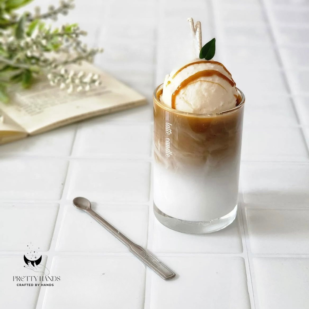 Iced Caramel Latte Candle | Handmade Candle
