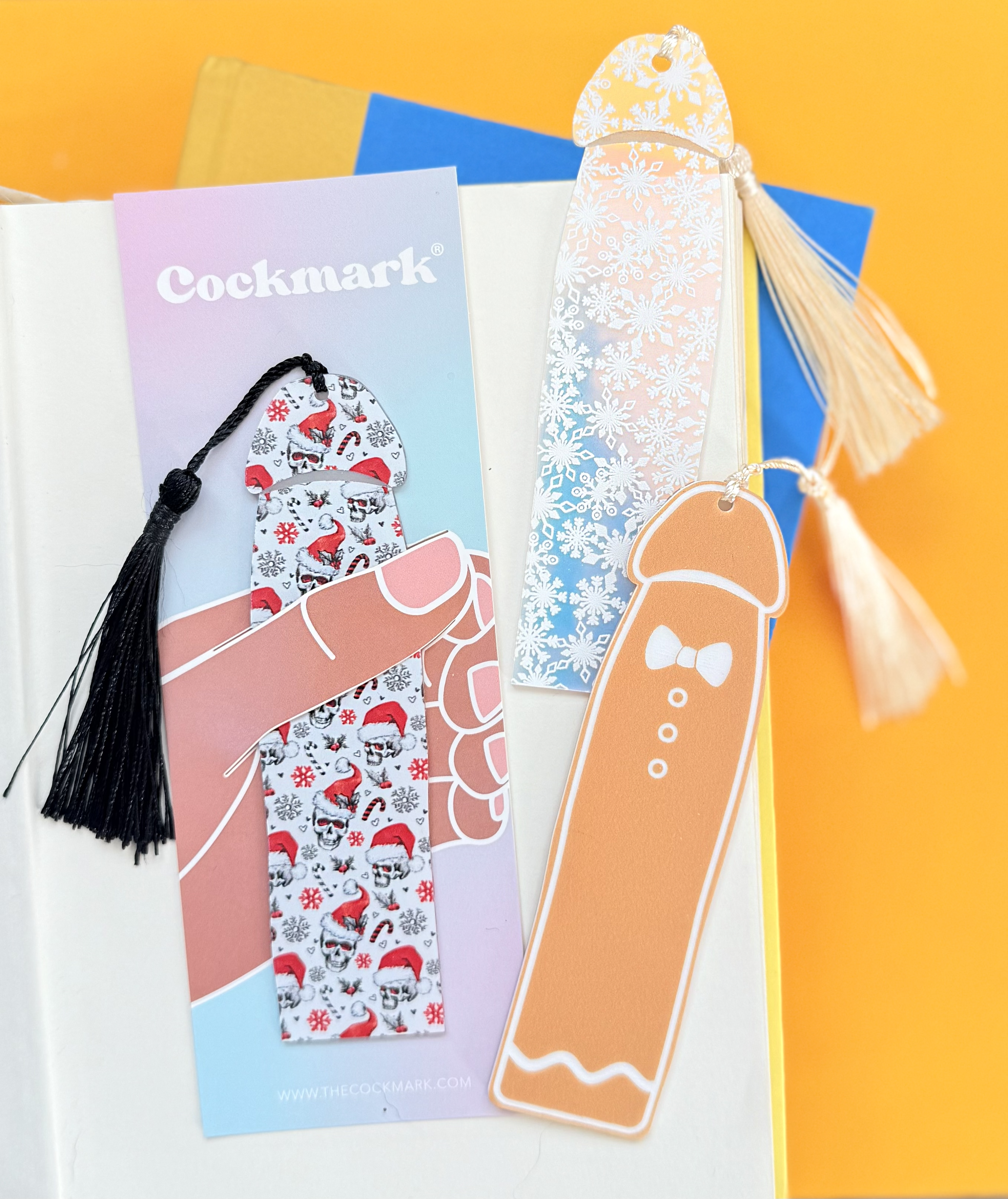 Snowflake Cockmark - Bookmark