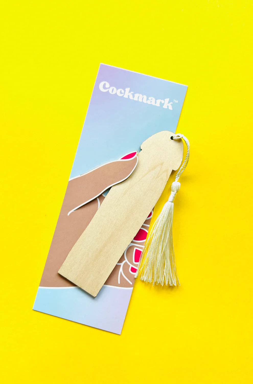 Glitter - Cockmark Bookmark