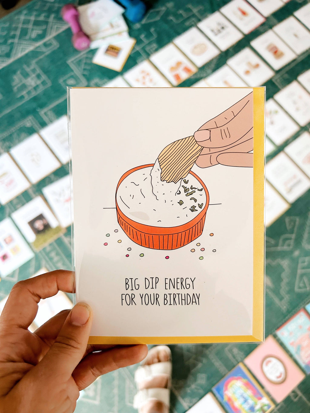 Big Dip Energy Greeting Card
