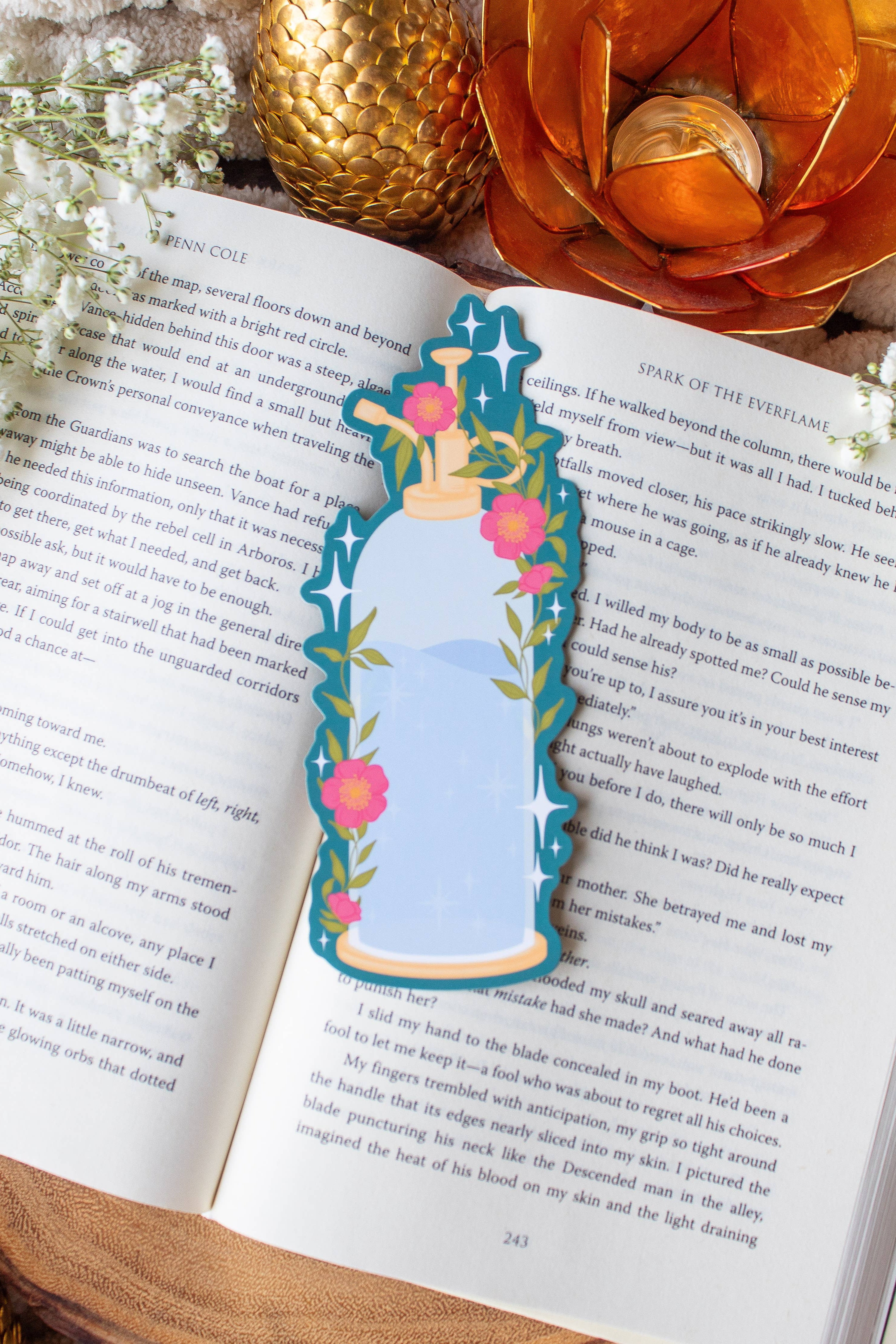 Garden Spritzer - Die Cut - Bookmark