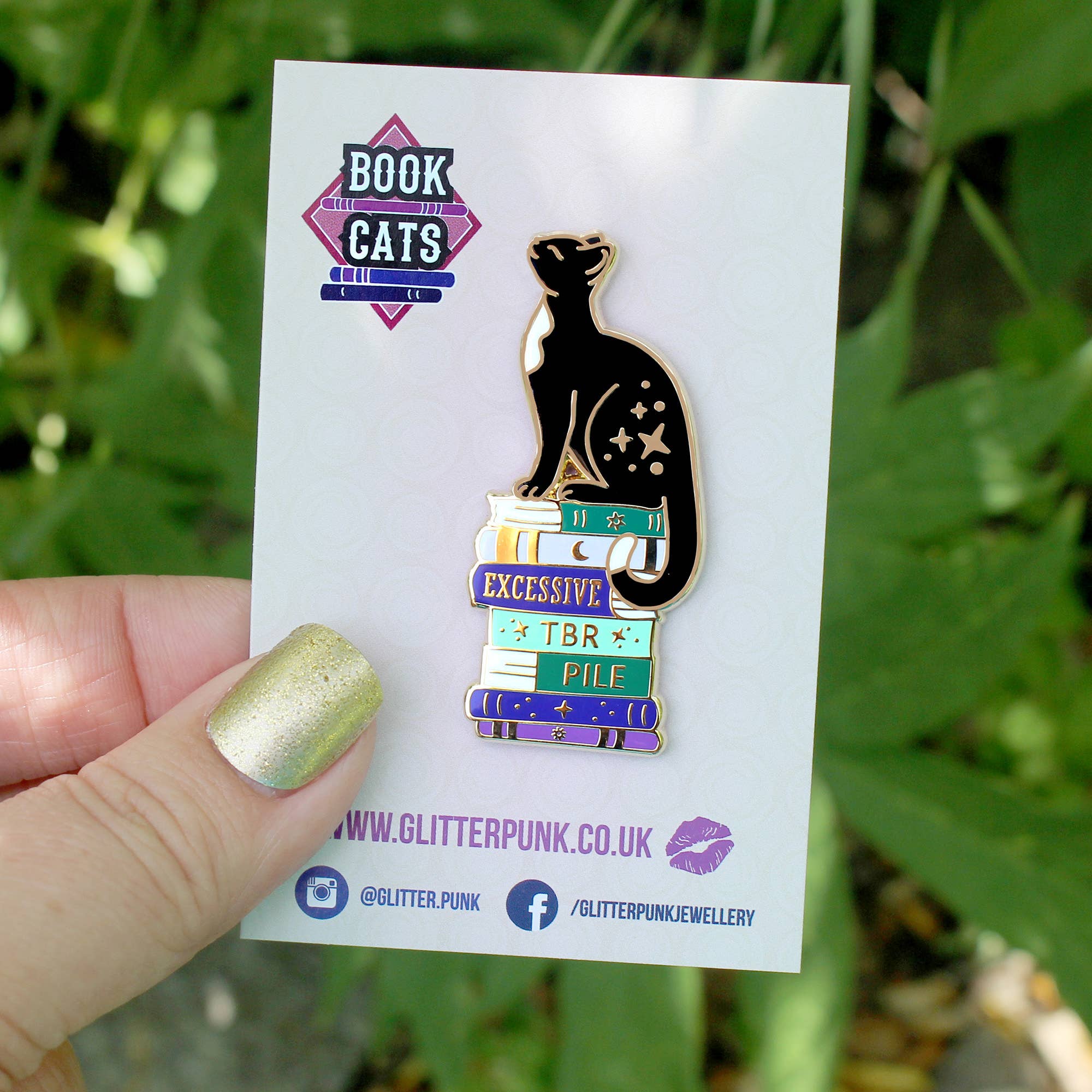 Excessive TBR Cat - Enamel Pin