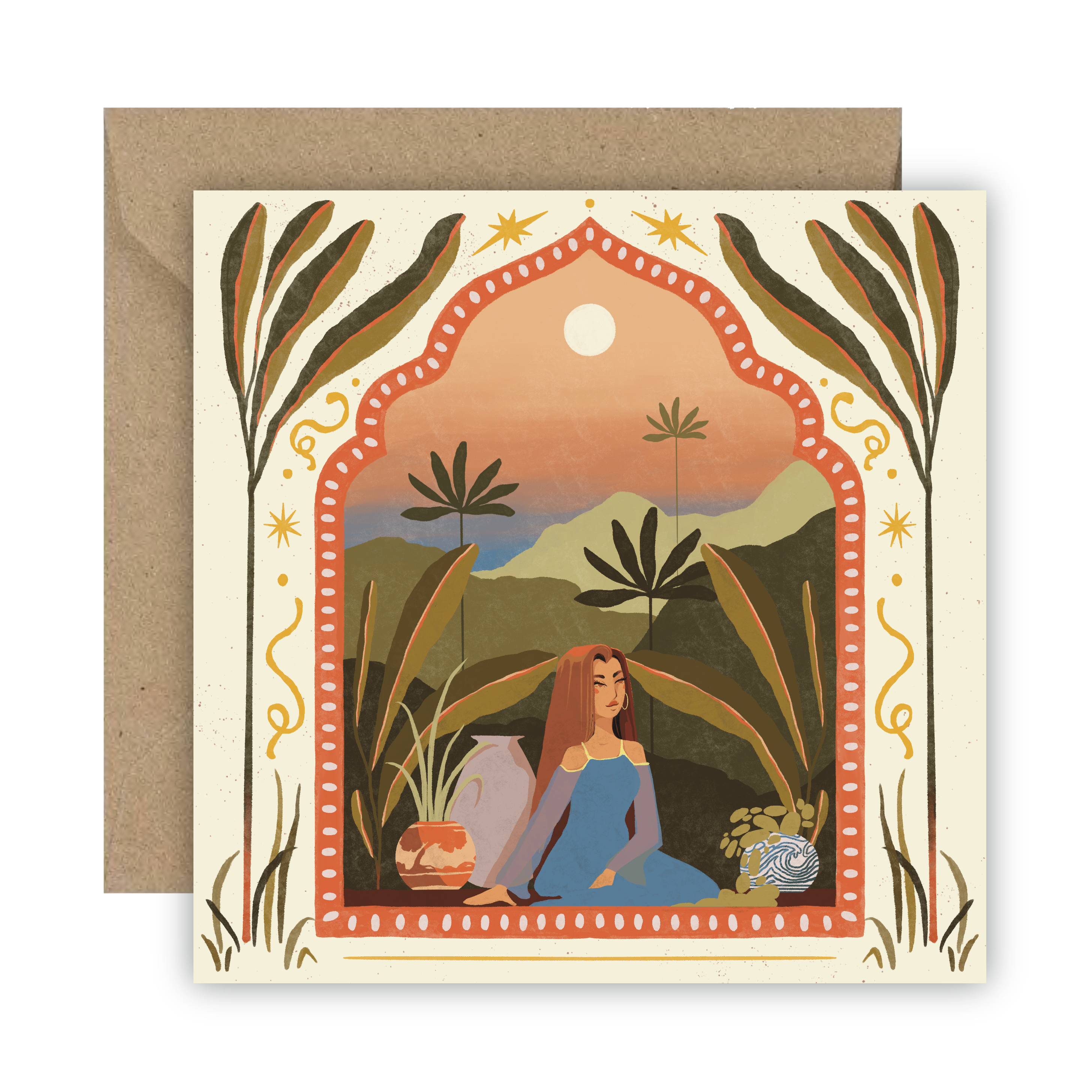 Oasis - Greeting Card – Lost in the Reads