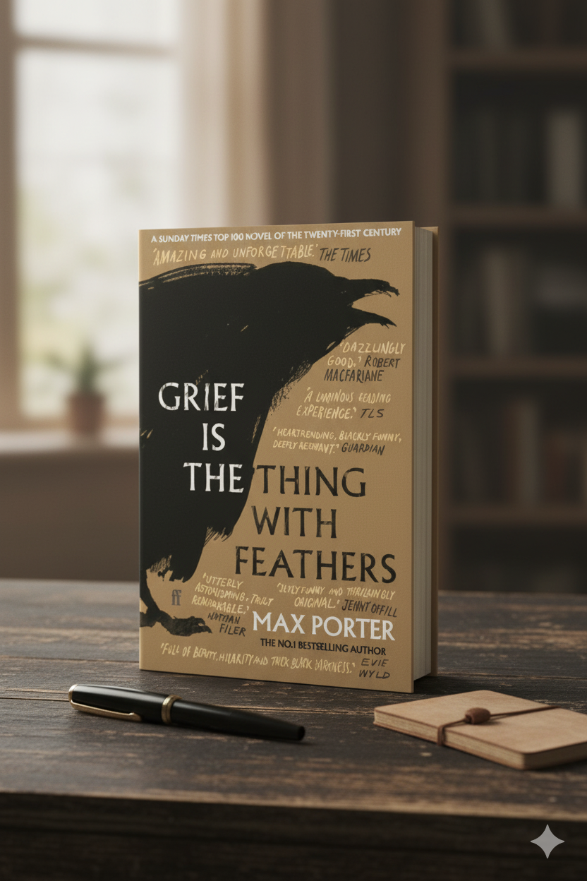 Grief Is the Thing with Feathers by Max Porter – Lost in the Reads