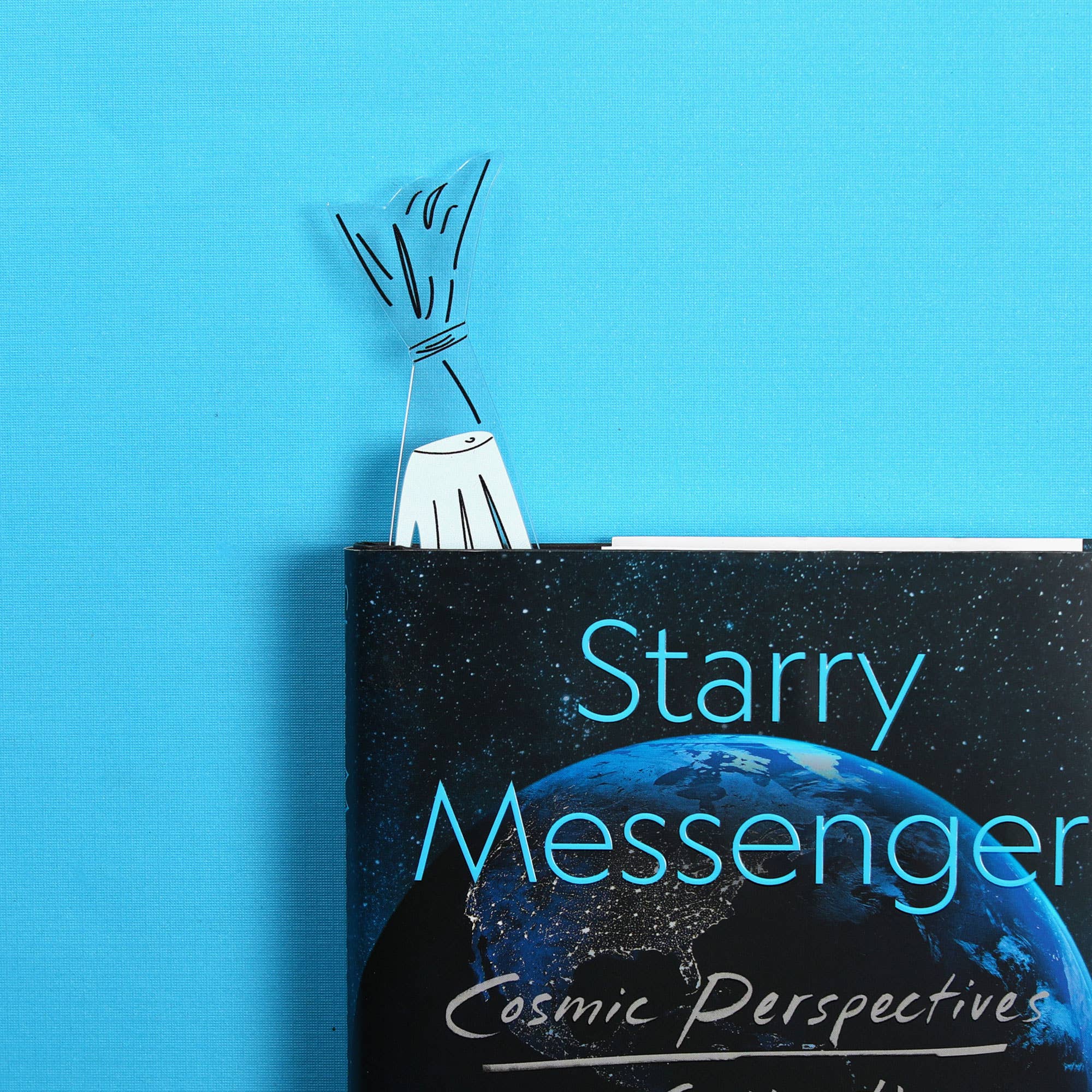 Goldfish in a Bag - Die Cut Bookmark