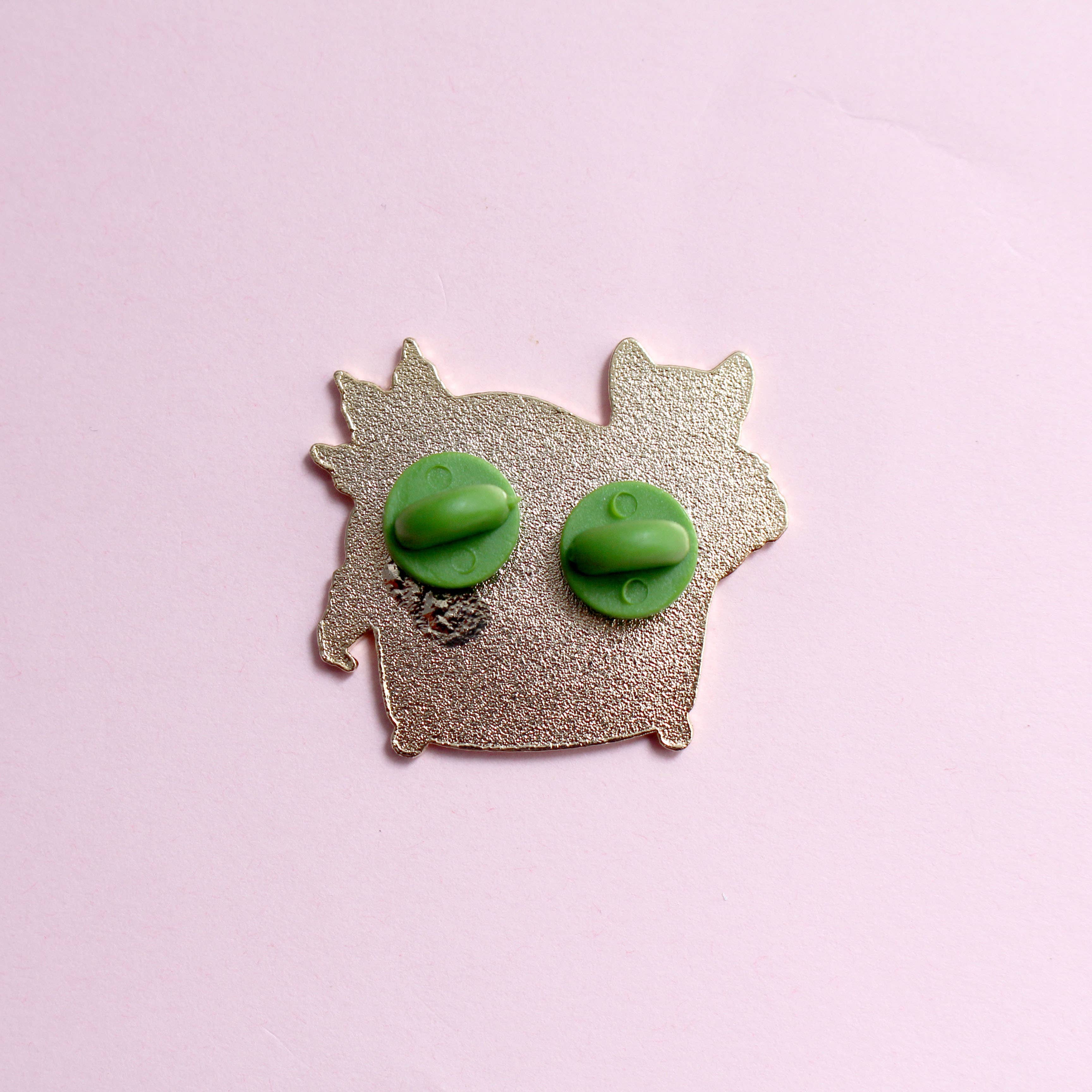 Plant Pot Cat Hard - Enamel Pin