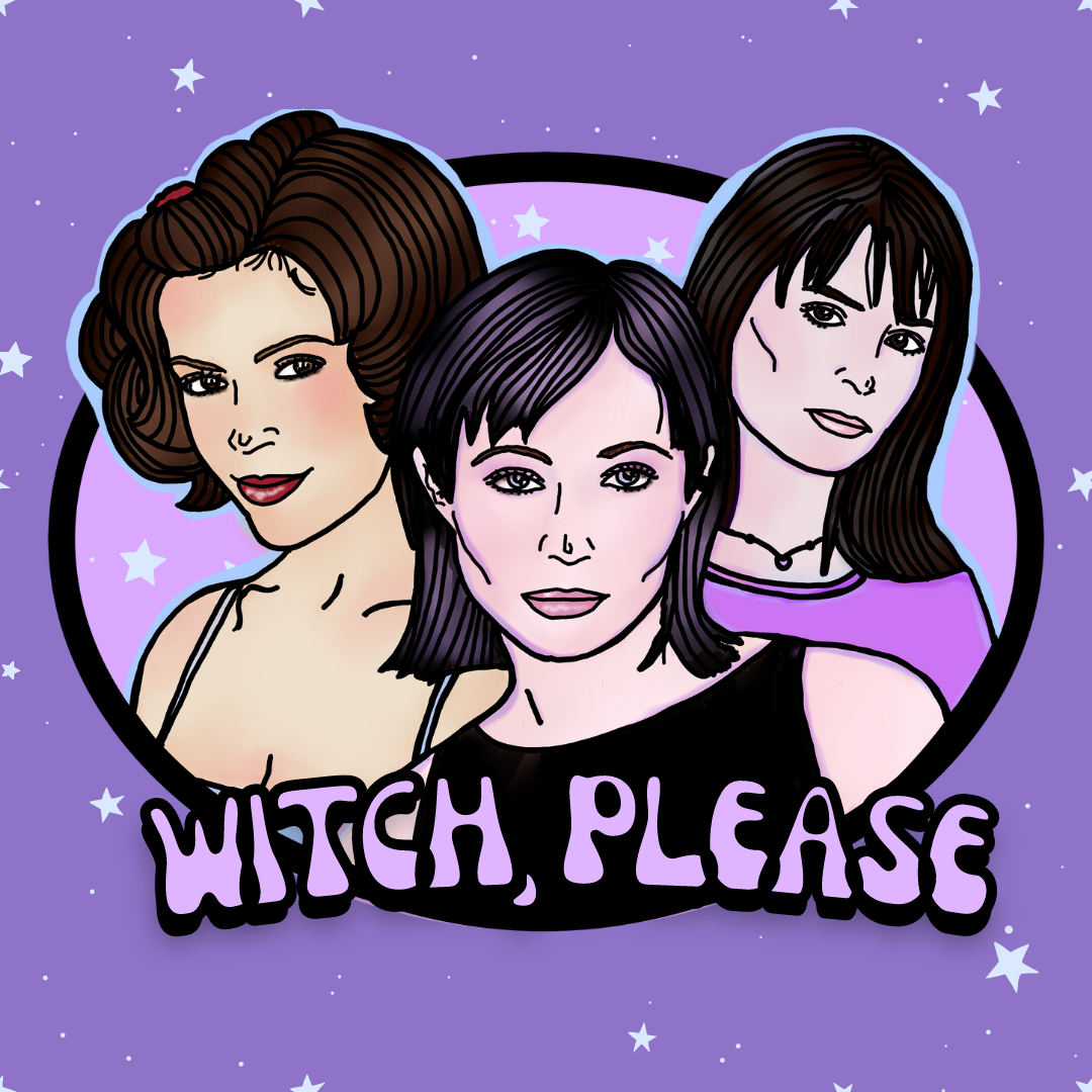 “Witch Please” Charmed 98’  Water Bottle Sticker