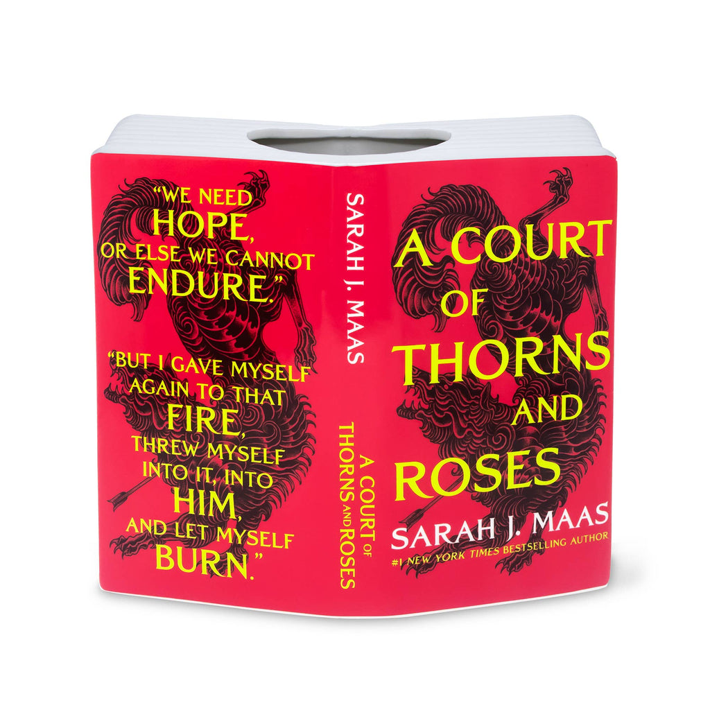 Open Book Vase, A Court of Thorns and Roses