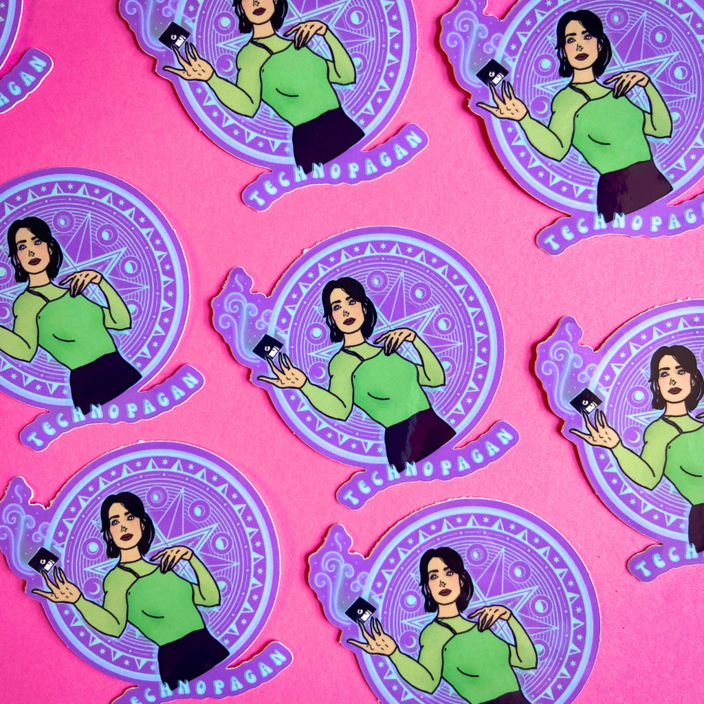 Jenny Calendar - Water Bottle Sticker