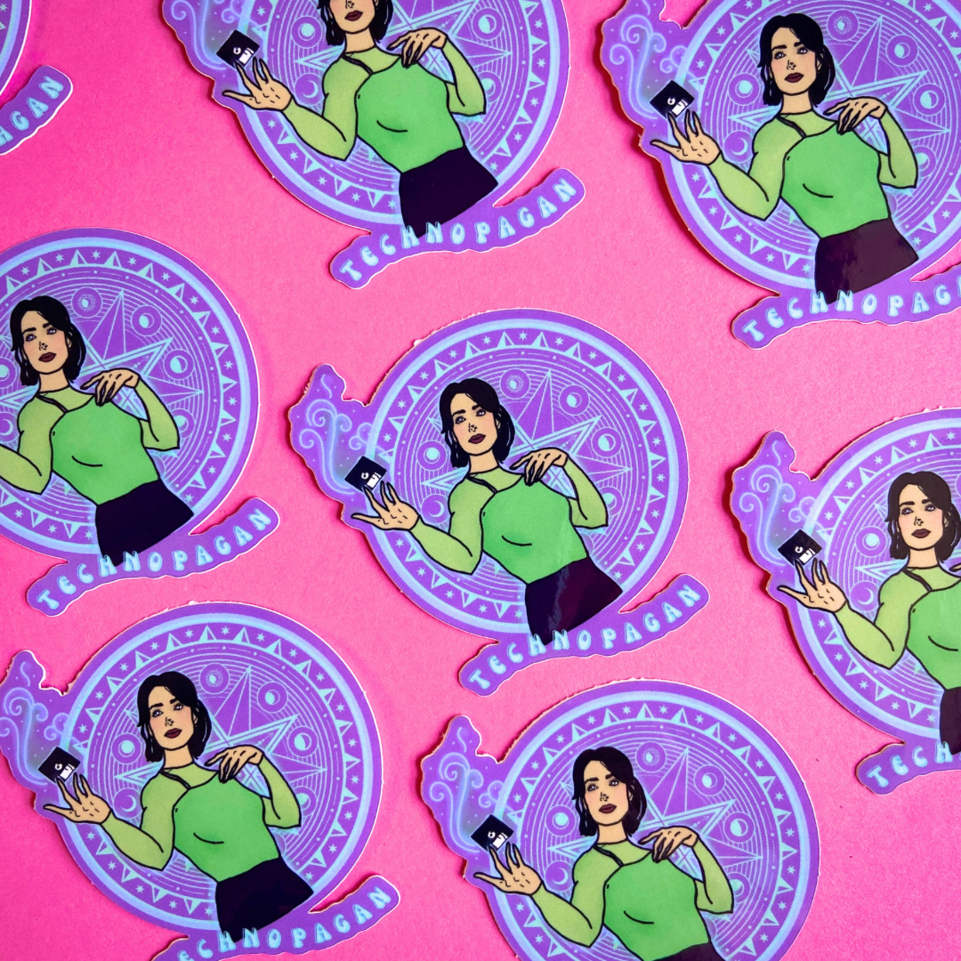 Jenny Calendar - Water Bottle Sticker