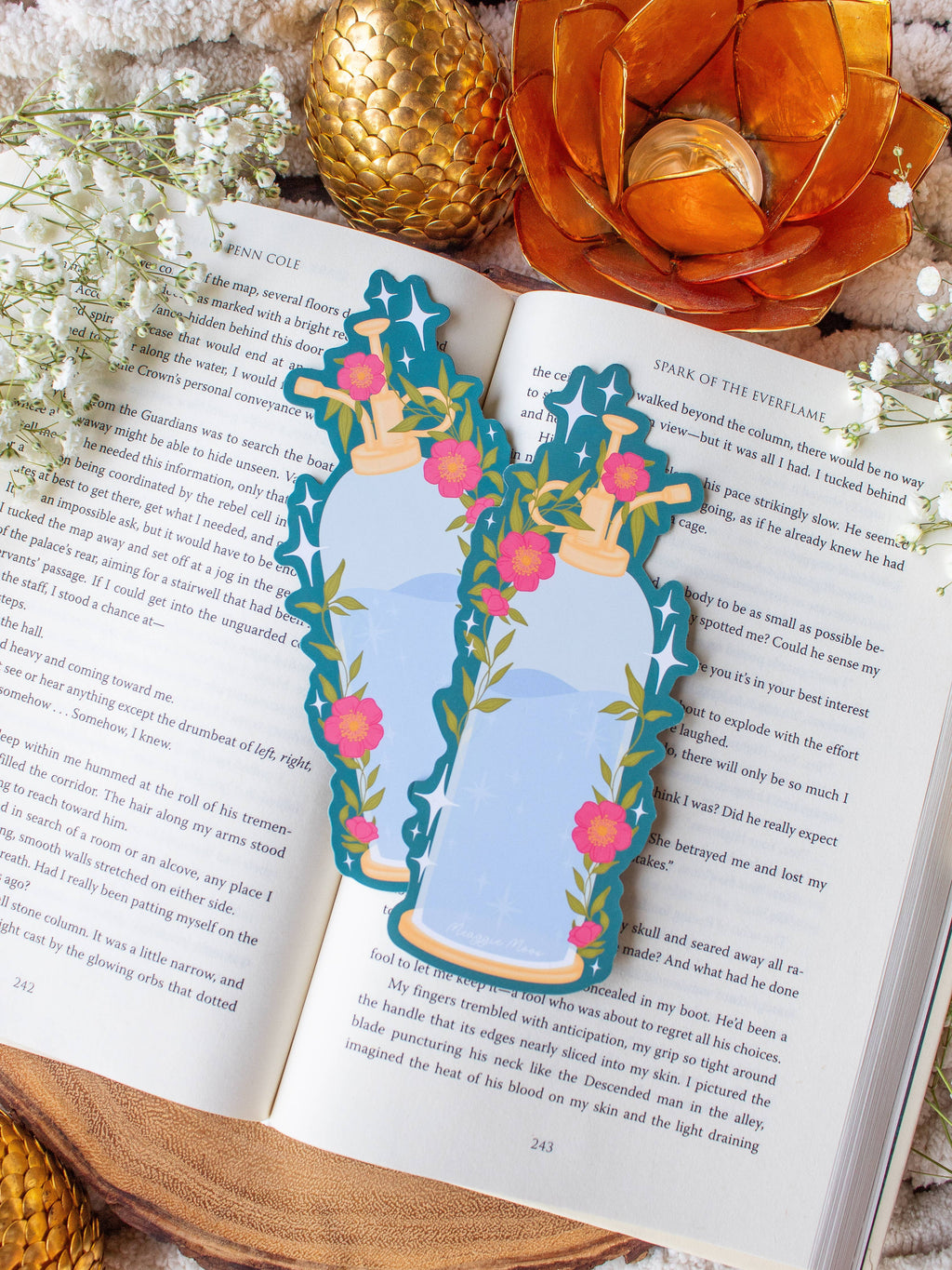 Garden Spritzer - Die Cut - Bookmark