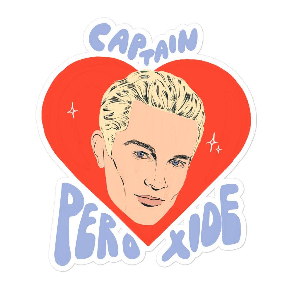 Captain Peroxide Spike - Sticker