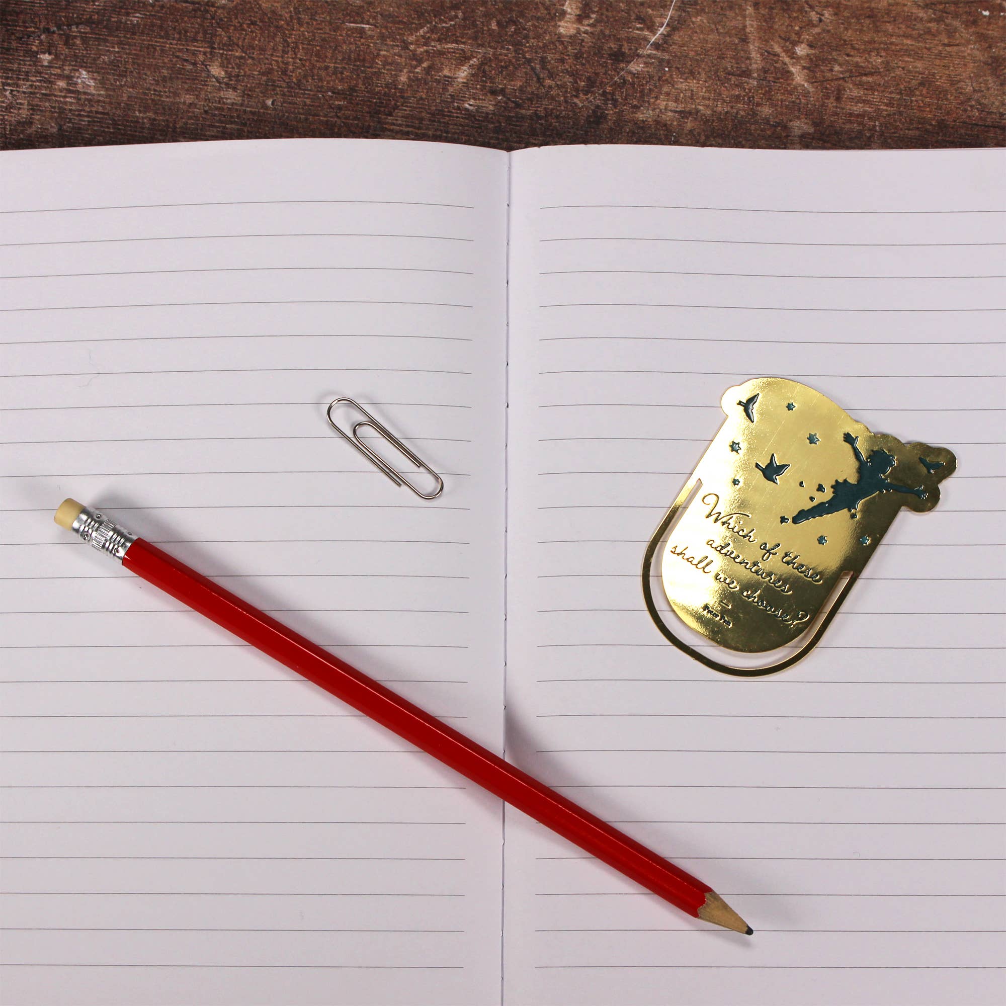 Neverland - Bookmark Metal