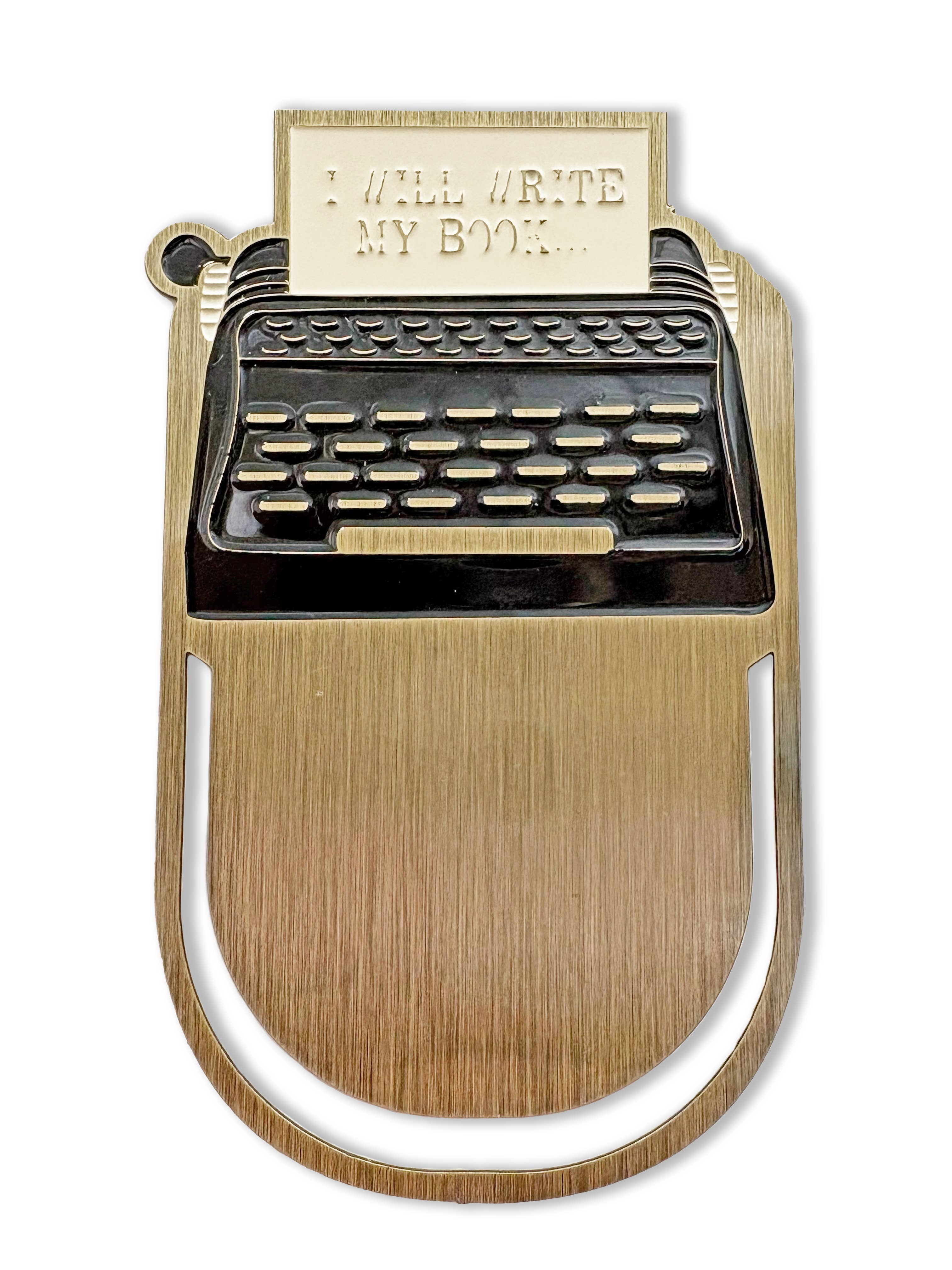 Bookmark Metal - Pulteney Press (I Will Write)