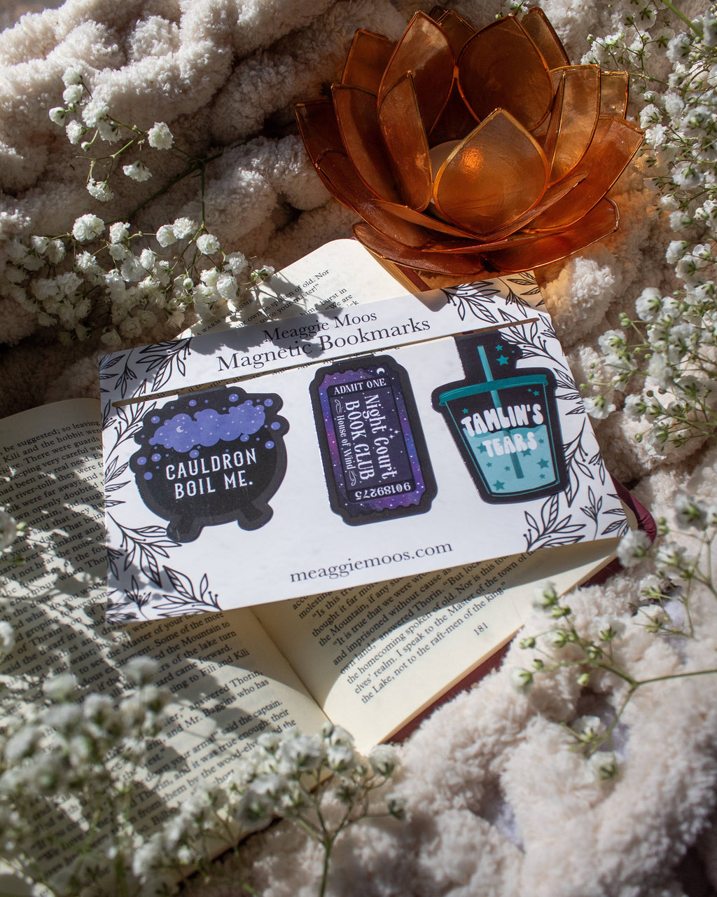 Set of 3 Magnetic Bookmarks - ACOTAR