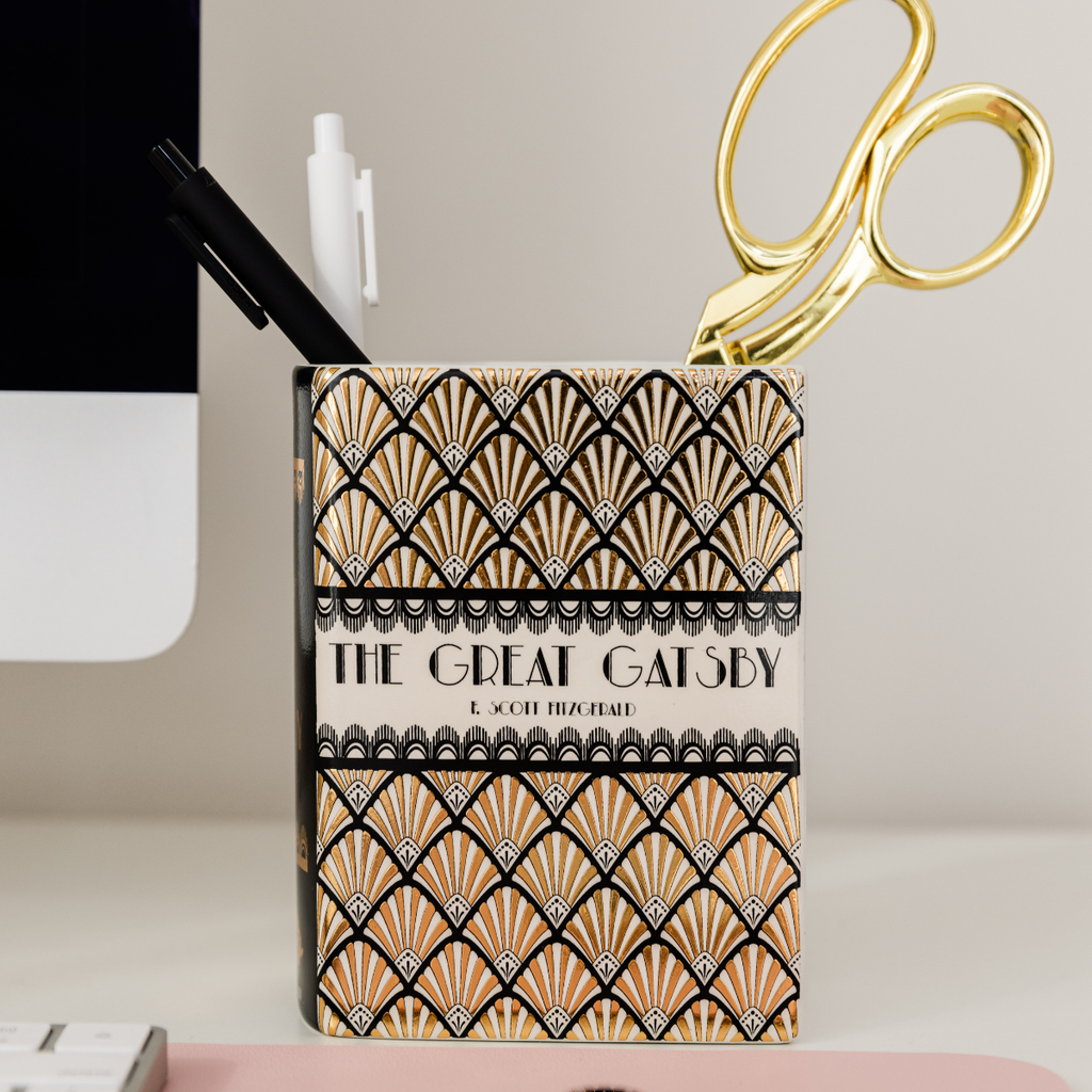 Small Book Vase, Great Gatsby
