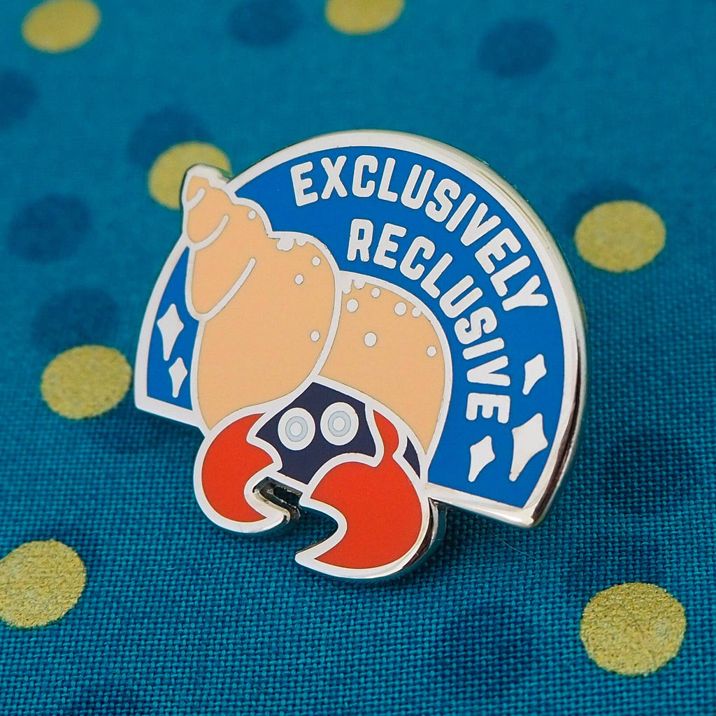 Exclusively Reclusive - Enamel Pin