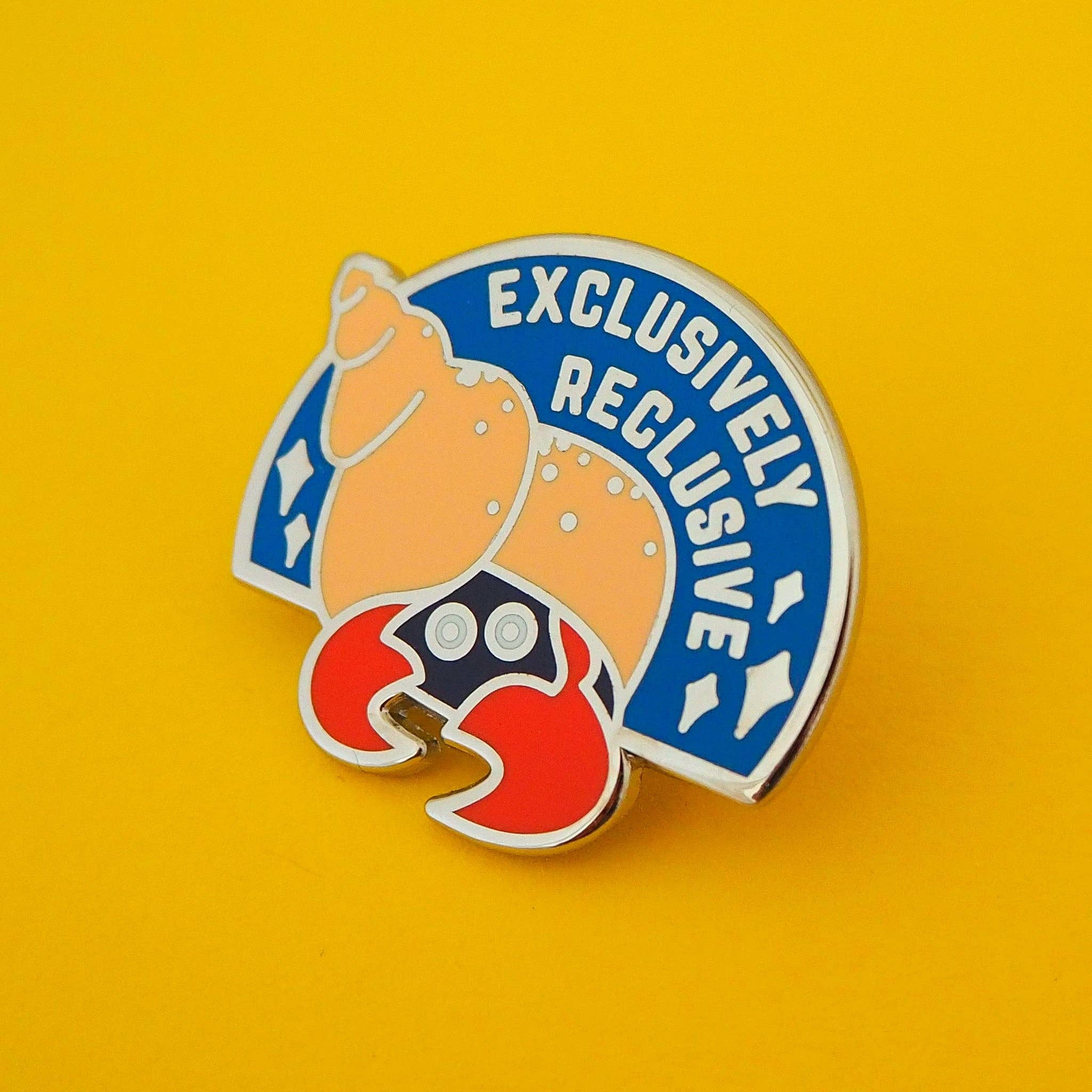Exclusively Reclusive - Enamel Pin