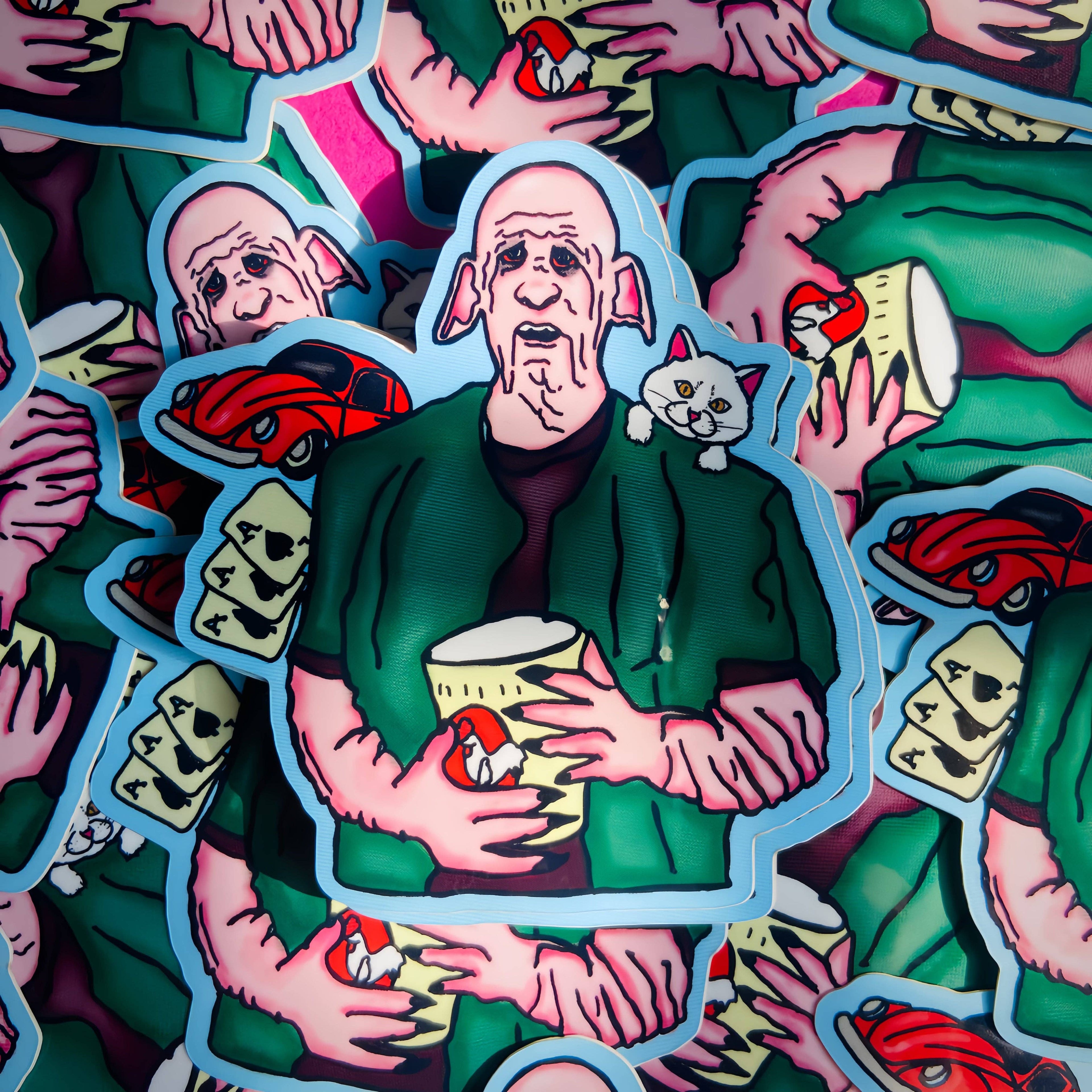 Clem - Water Bottle Stickers