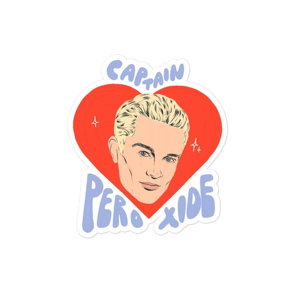 Captain Peroxide Spike - Sticker