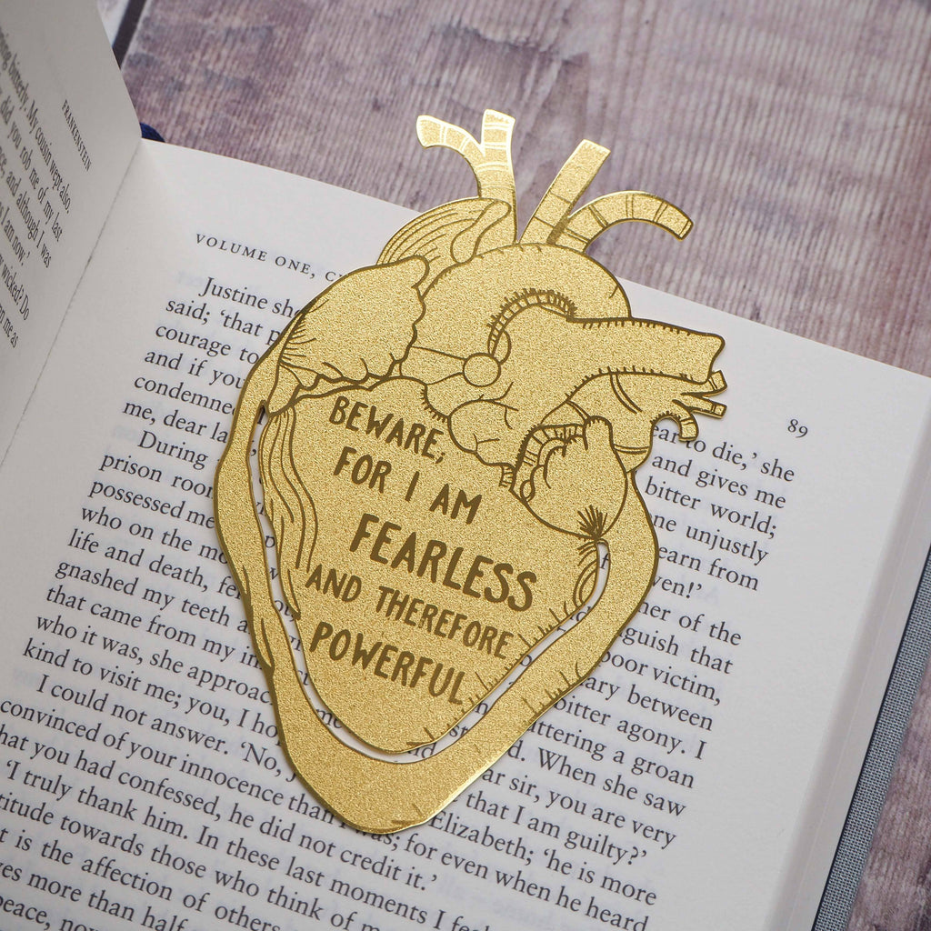 Frankenstein Anatomical Heart - Bookmark