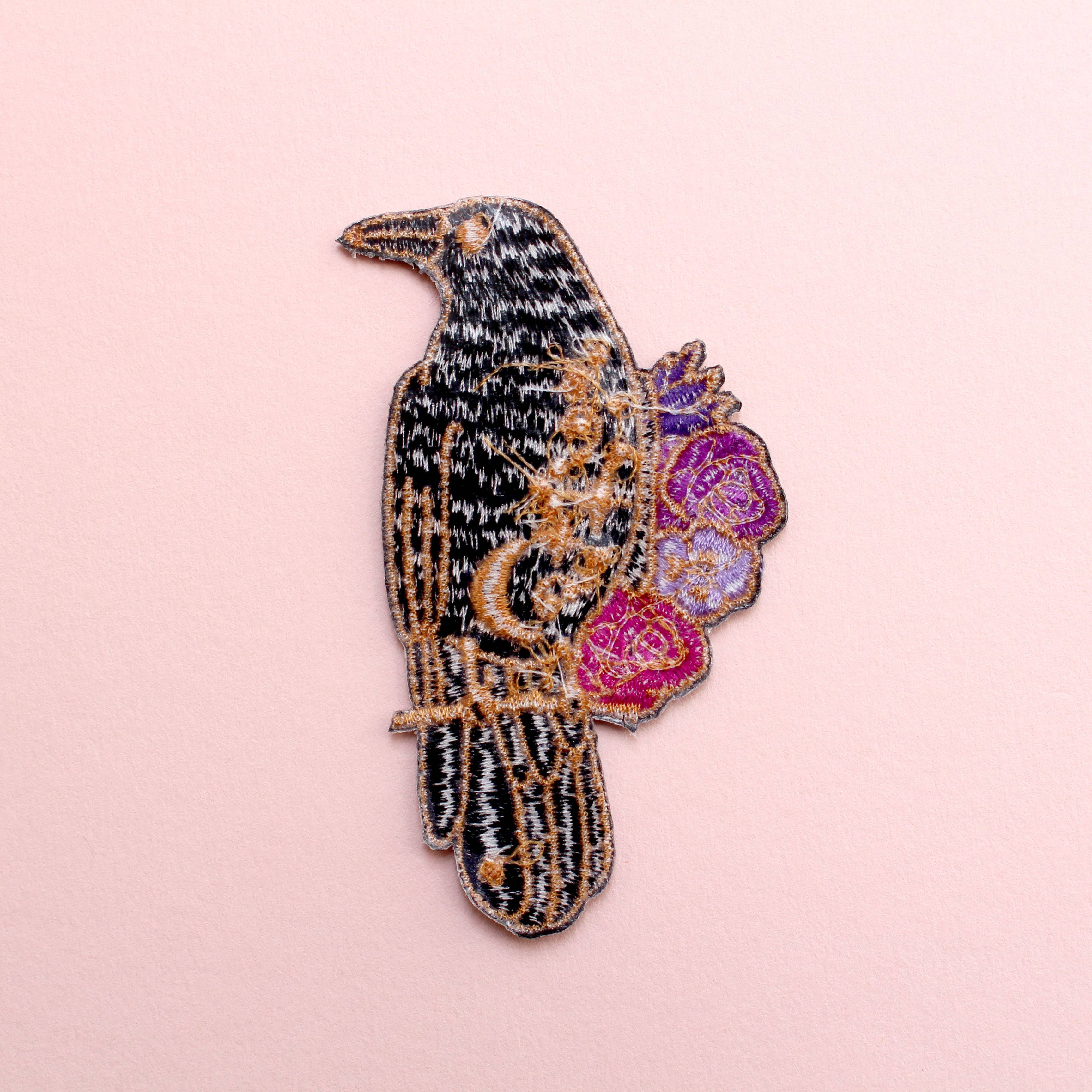 Crow - Iron-on Patch