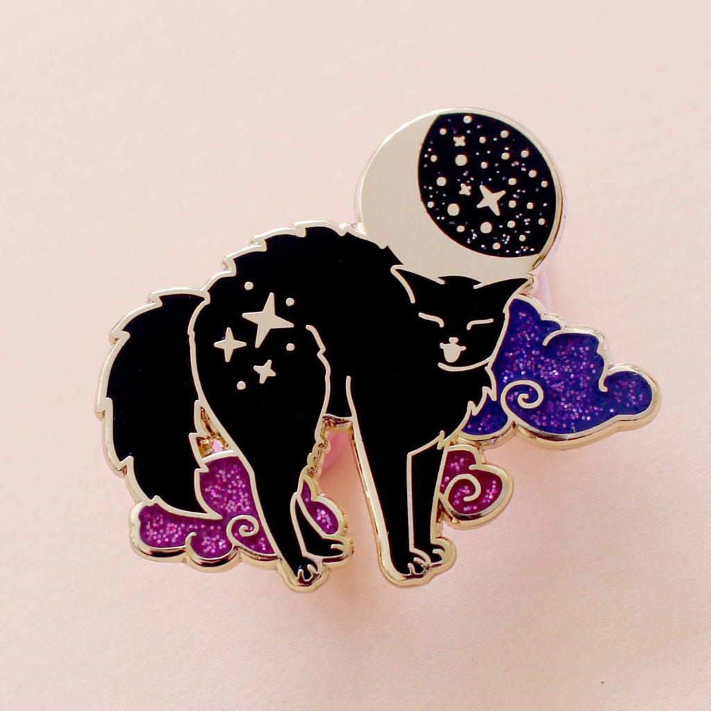Scaredy Cat - Enamel Pin