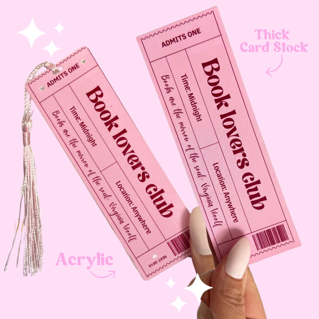 Book Lovers Club - Bookmark