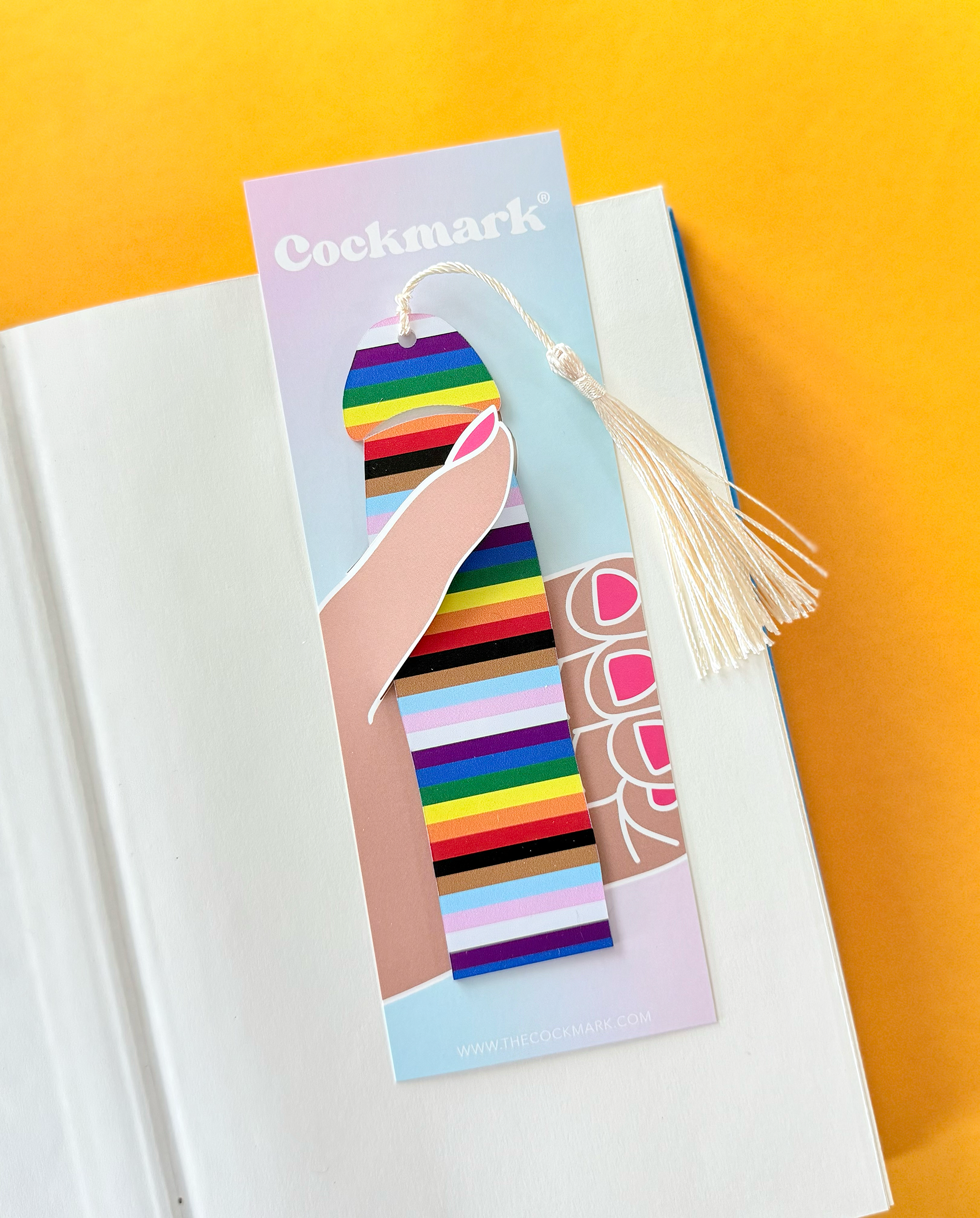 Pride Cockmark - Bookmark