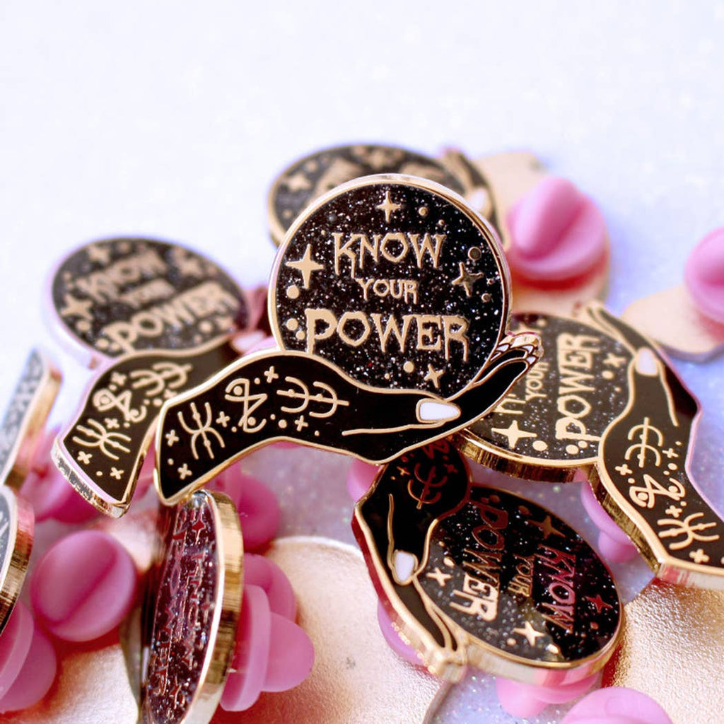 Know Your Power - Enamel Pin