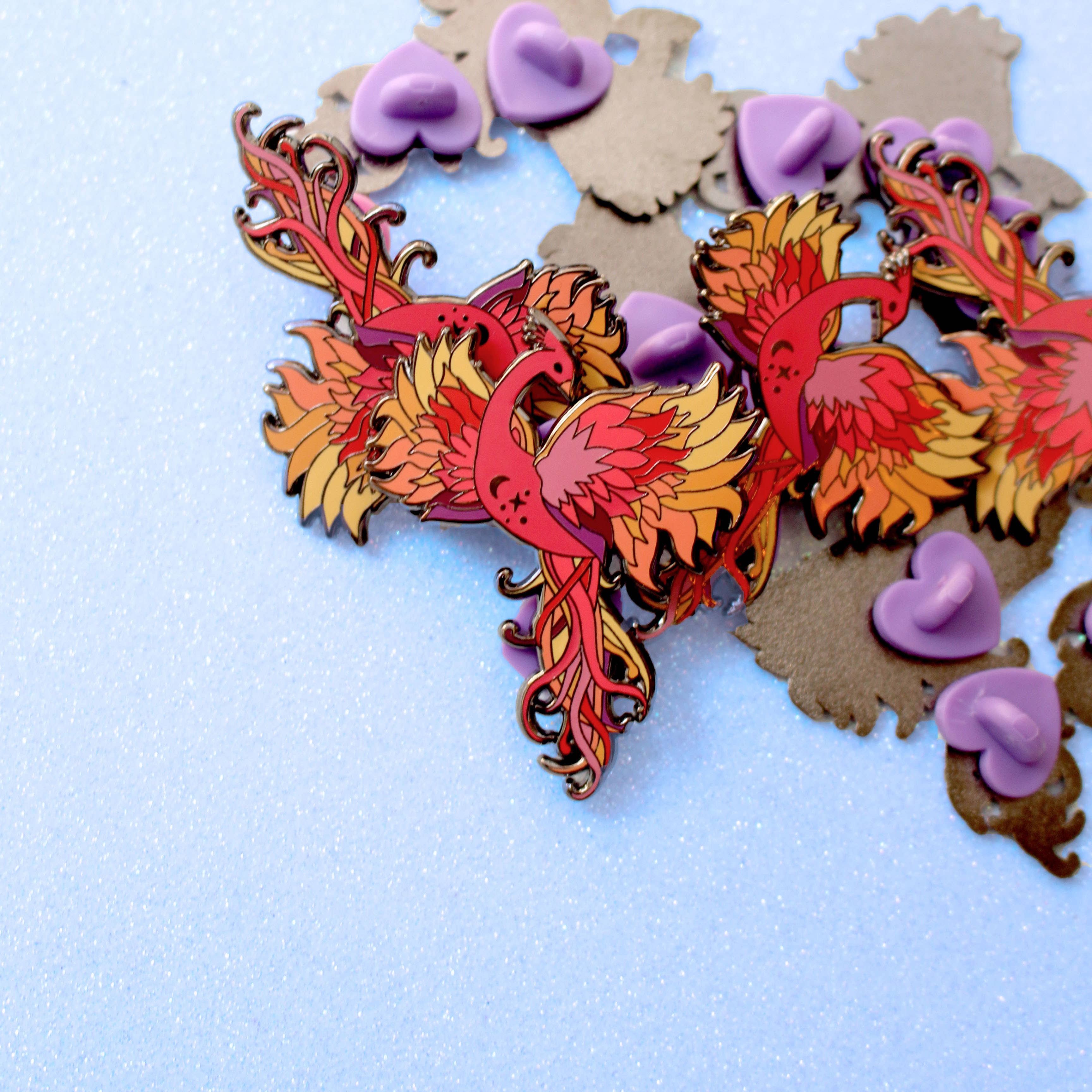 Phoenix - Enamel pin