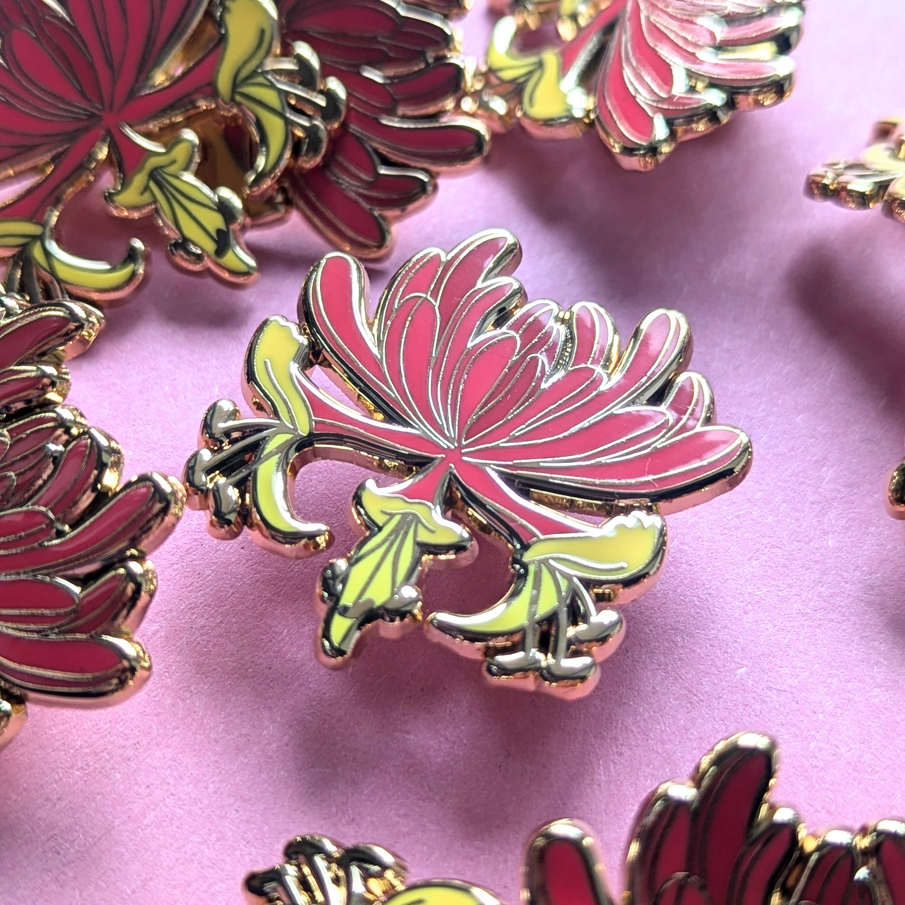 Honeysuckle - Enamel Pin