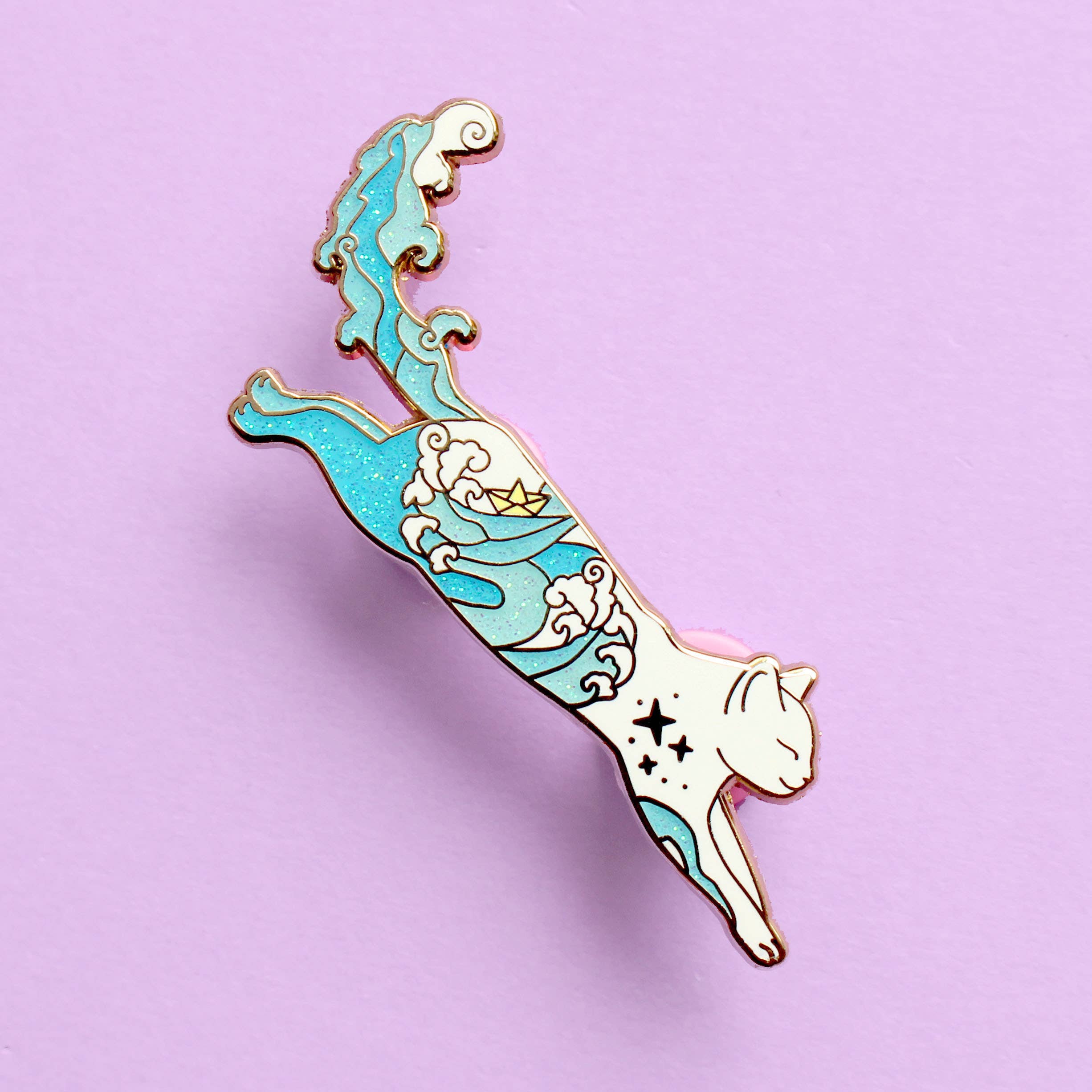 Sea Cat - Enamel Pin