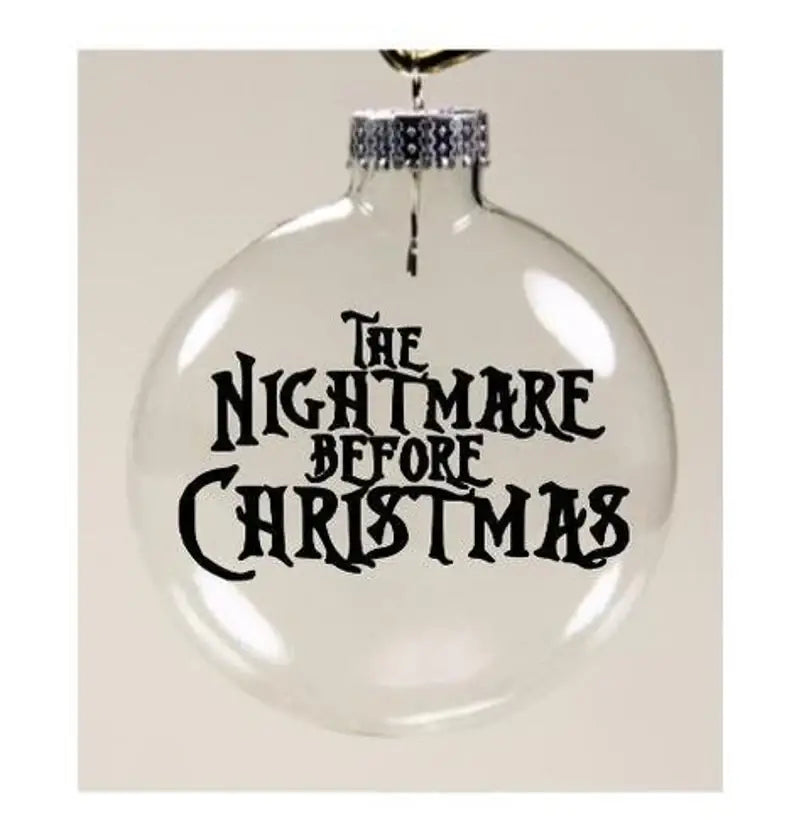 Nightmare Before Jack Sally - Christmas Ornament