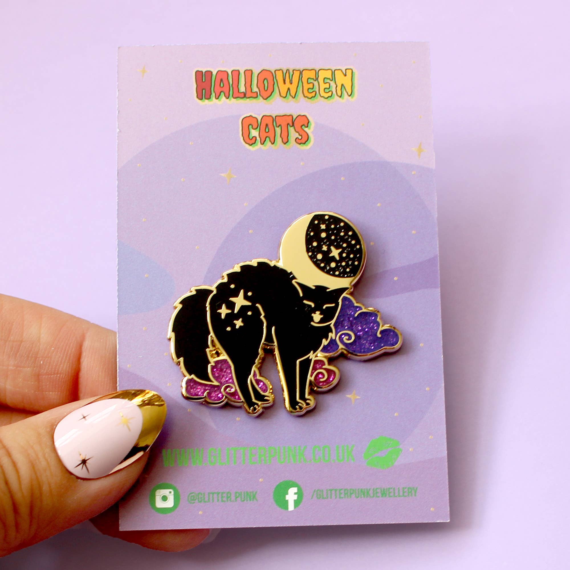 Scaredy Cat - Enamel Pin