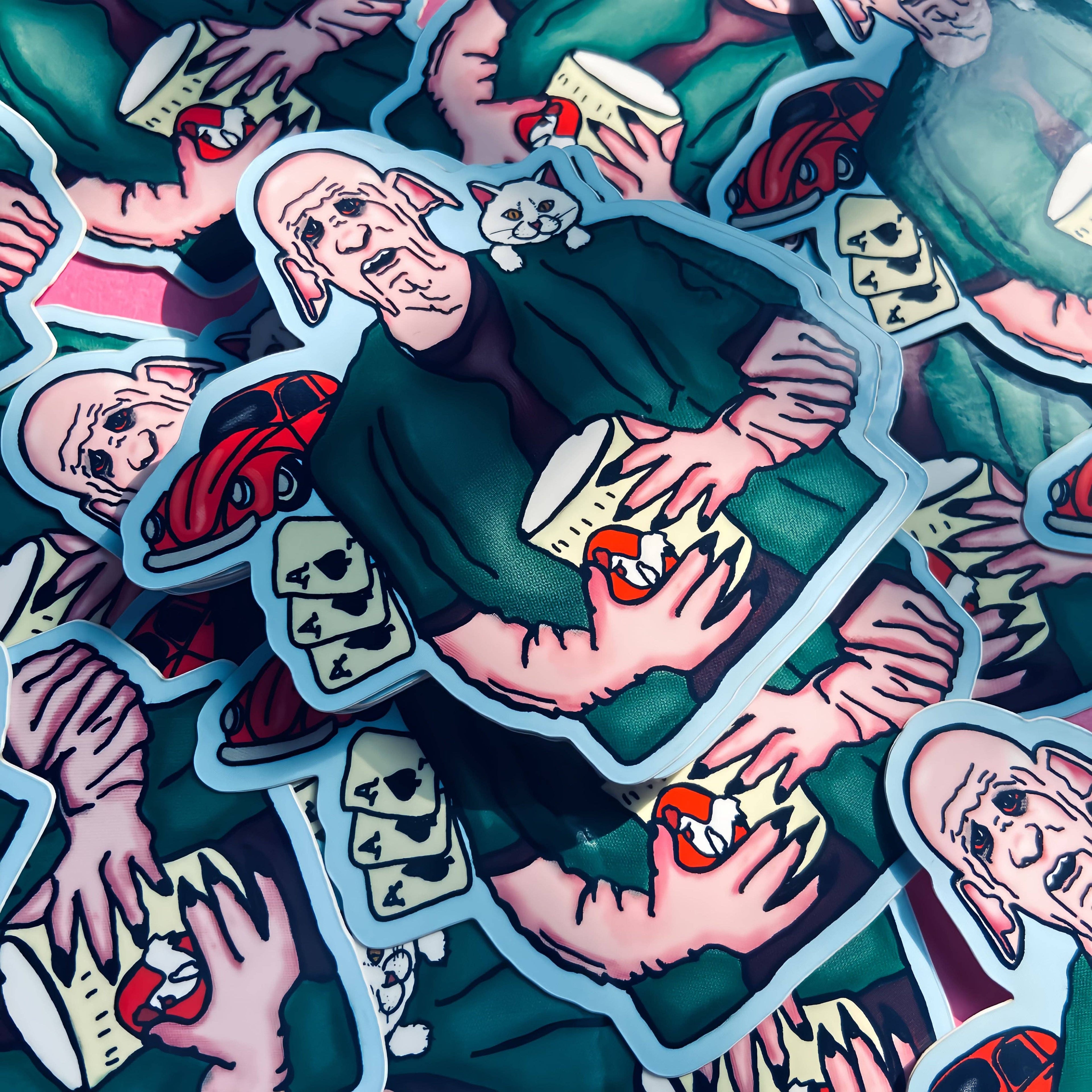 Clem - Water Bottle Stickers