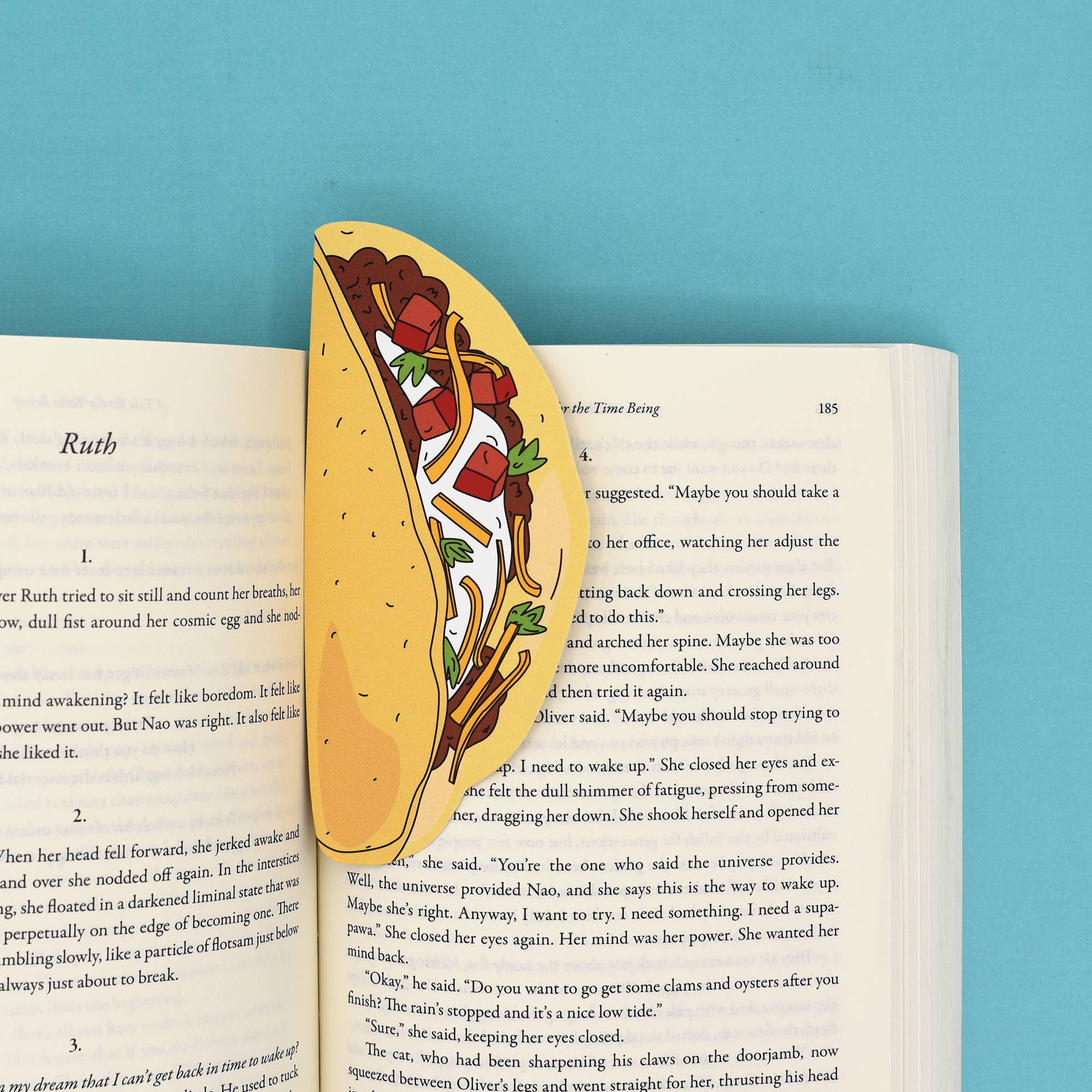 Taco - Die Cut Bookmark