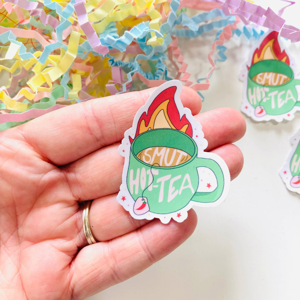 Smut Tea Bookish - Sticker
