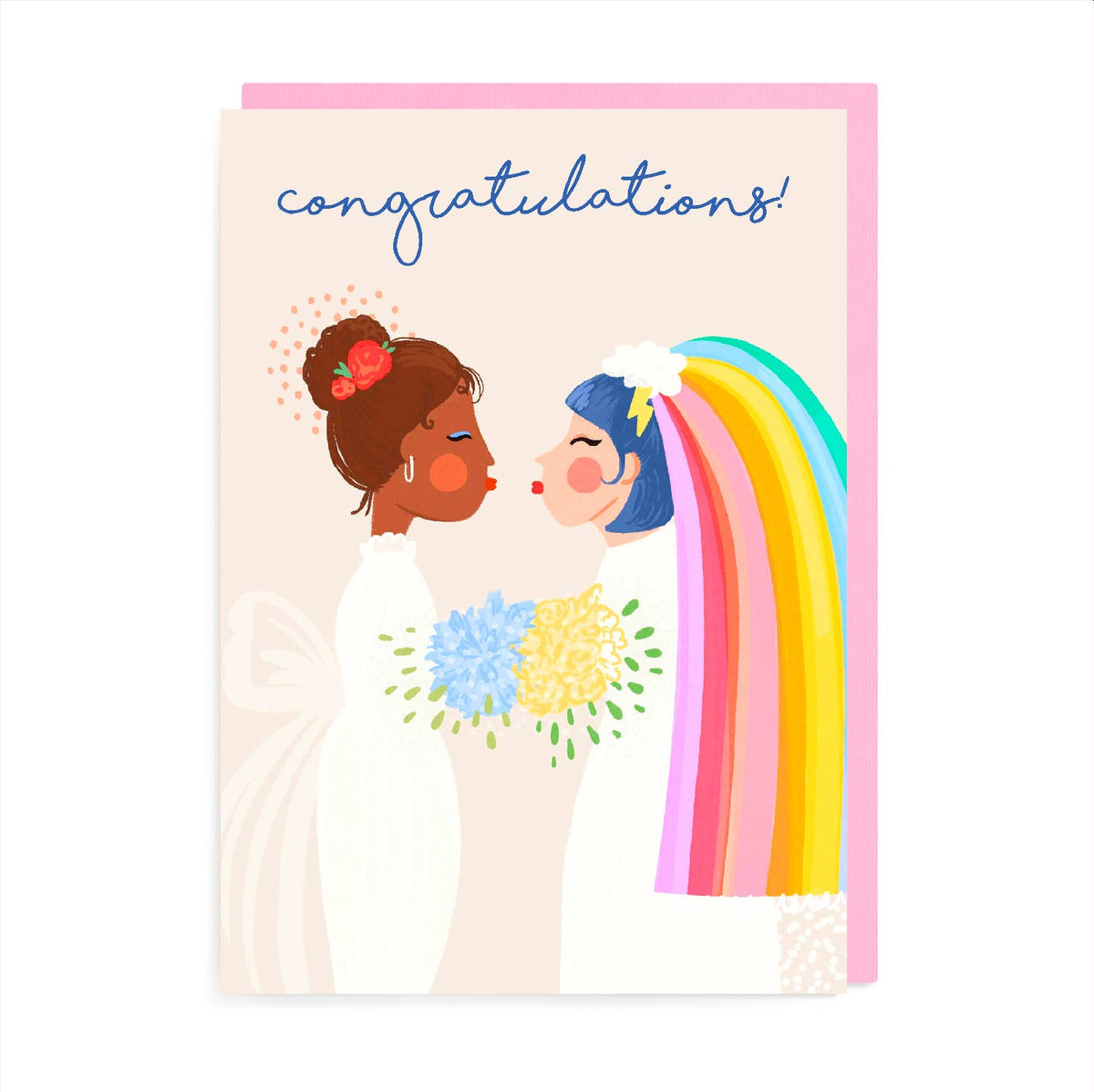 Pride Brides Wedding Card | LGBTQ+