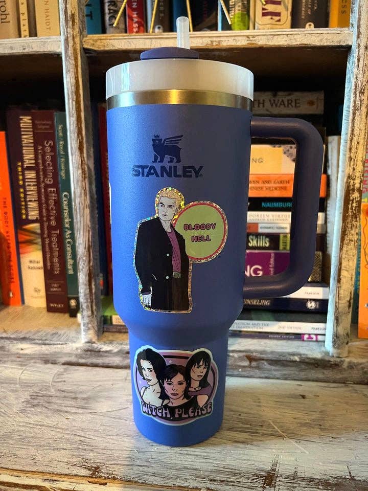 “Witch Please” Charmed 98’  Water Bottle Sticker