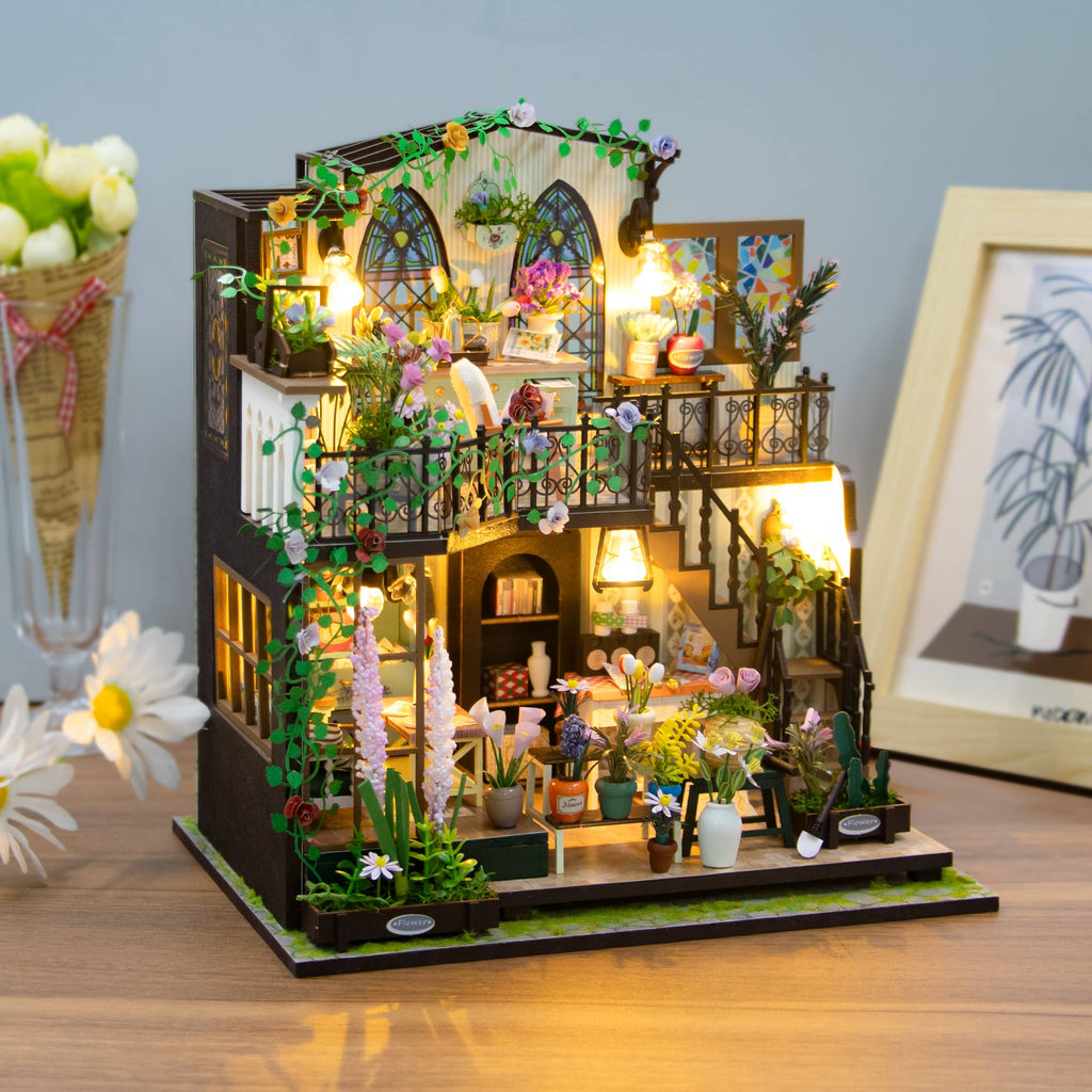 DIY Miniature House Kit: Garden Loft