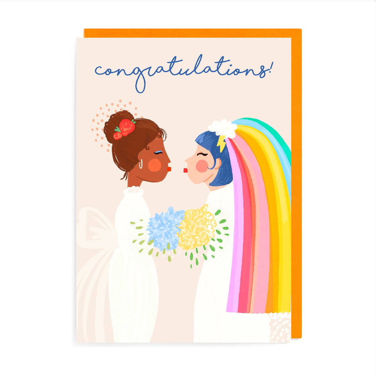 Pride Brides Wedding Card | LGBTQ+