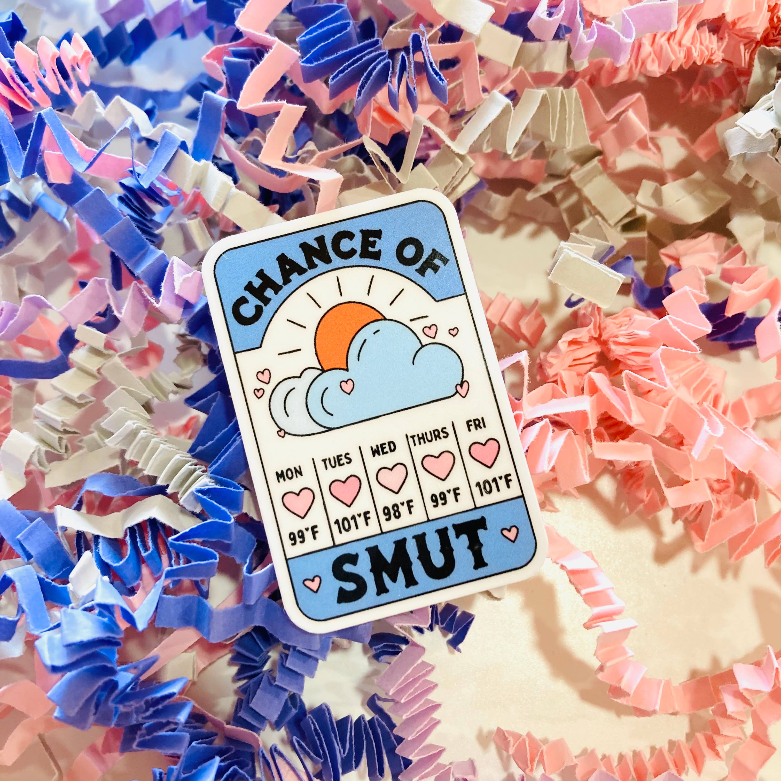 Chance of smut Die Cut sticker