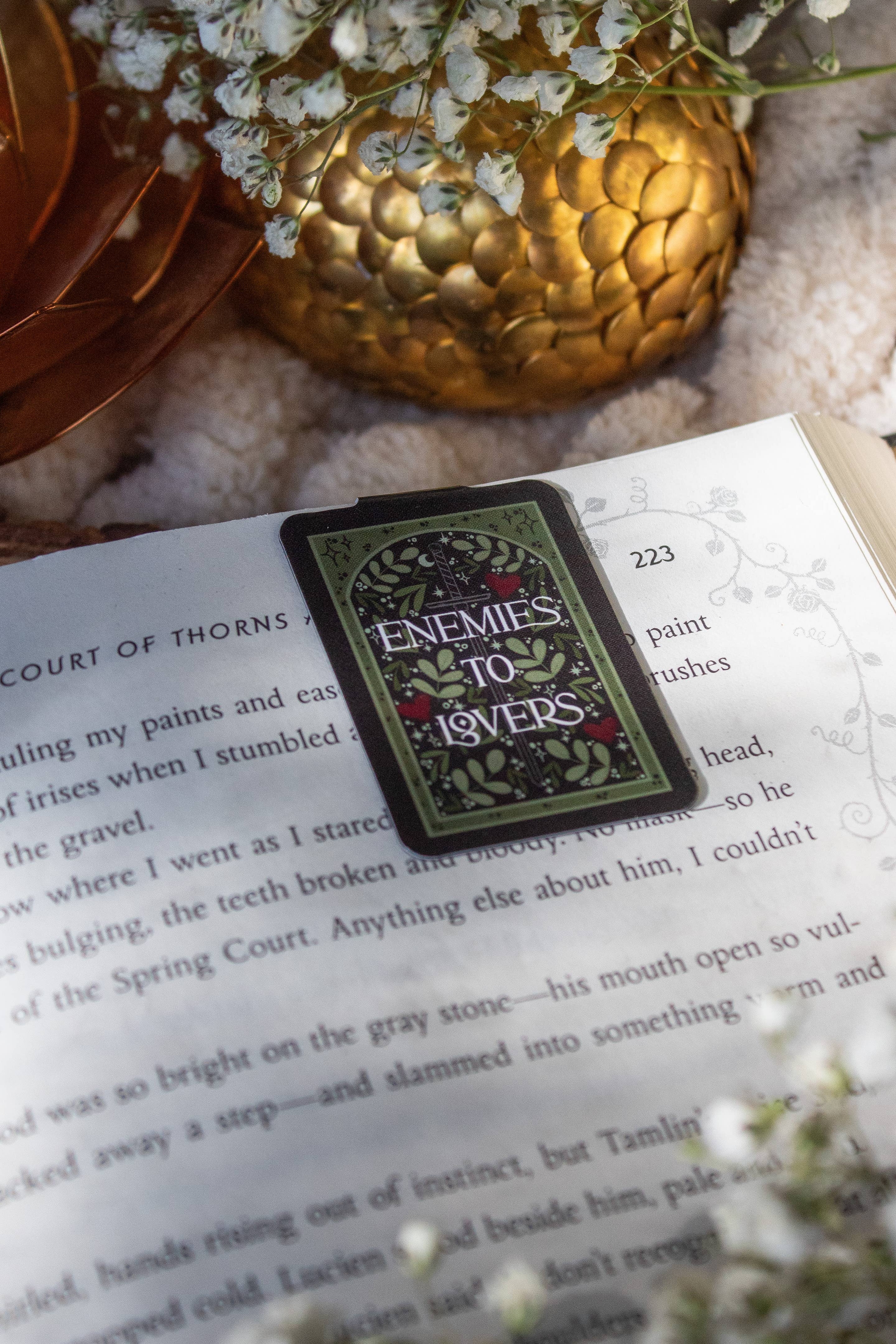 Enemies To Lovers Tarot Card - Magnetic Bookmark