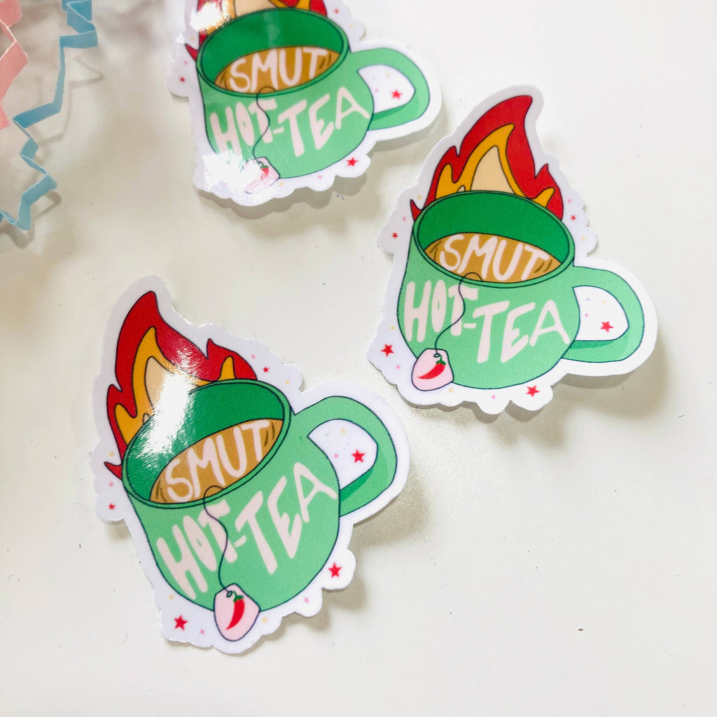 Smut Tea Bookish - Sticker