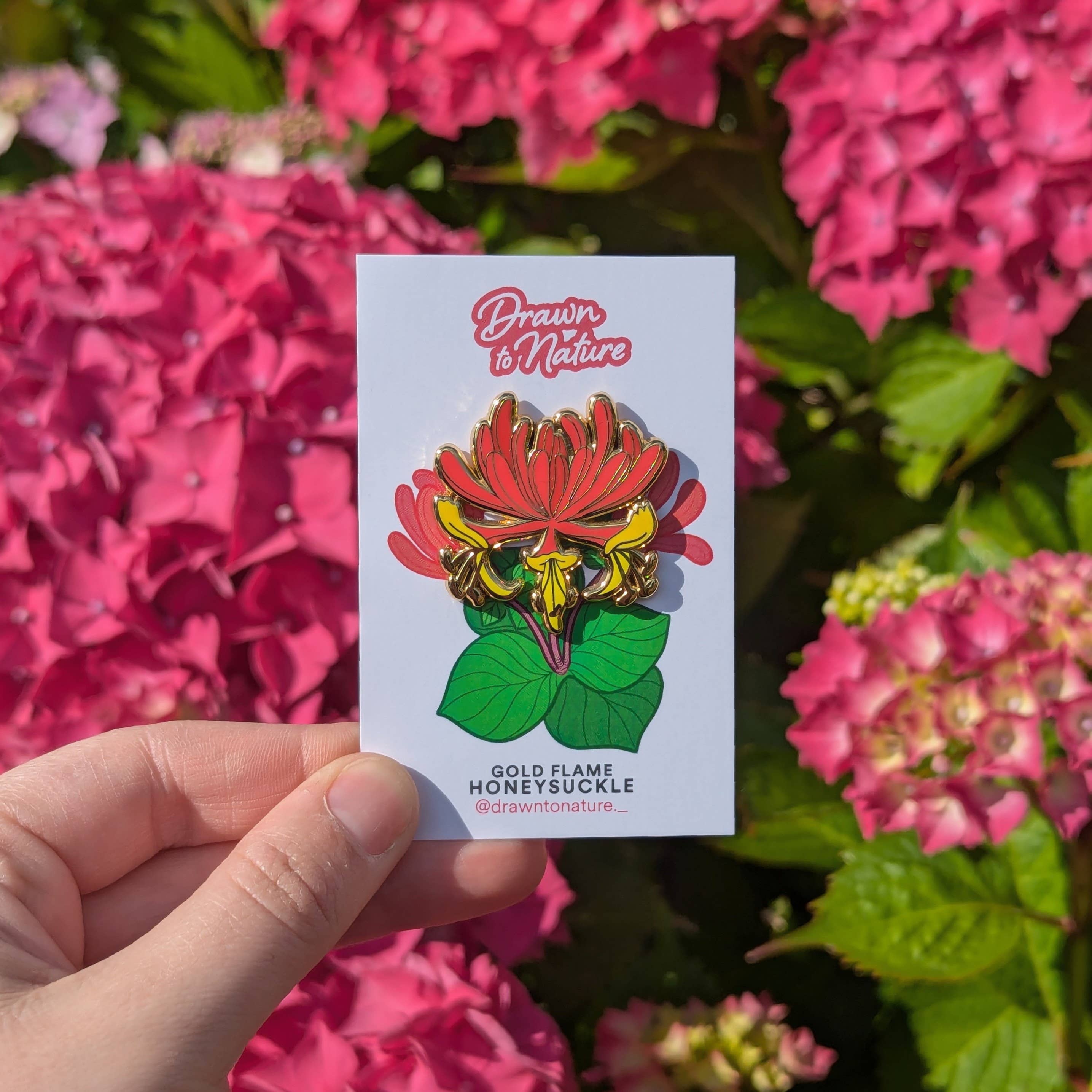 Honeysuckle - Enamel Pin