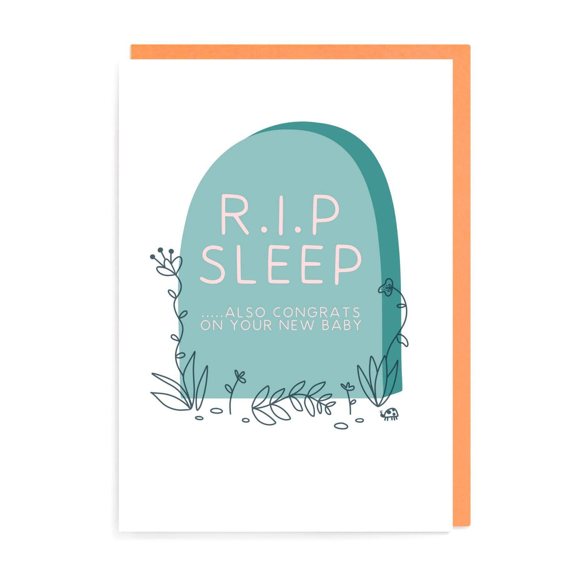 RIP Sleep 'New Baby' Card