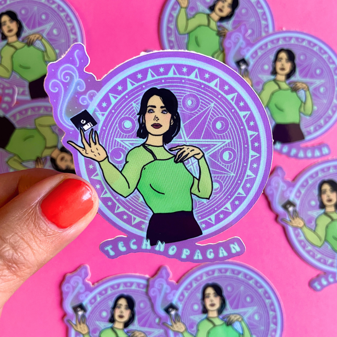 Jenny Calendar - Water Bottle Sticker