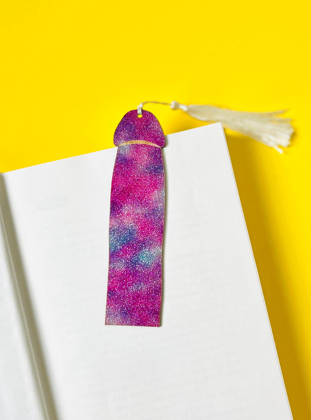 Glitter - Cockmark Bookmark